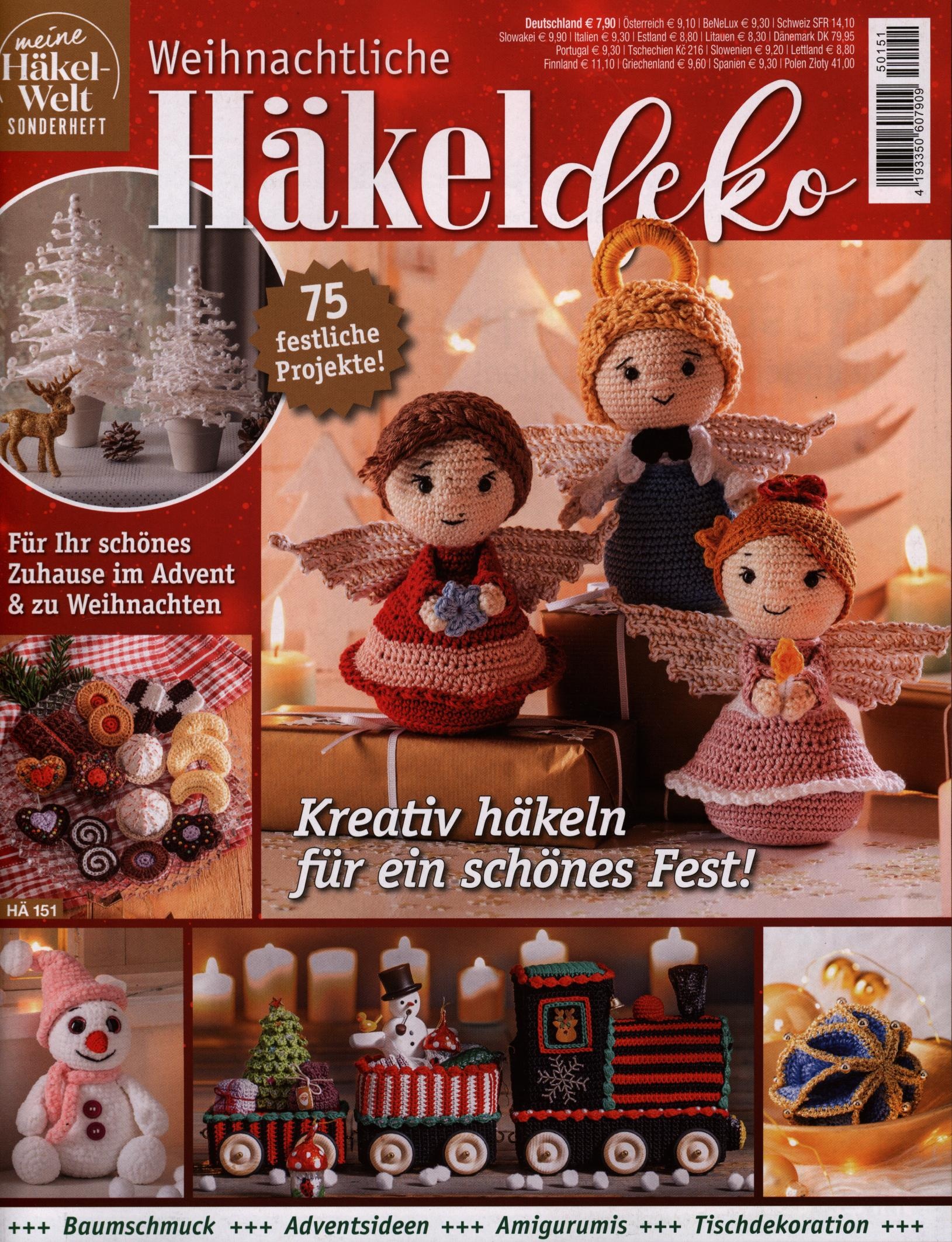 Meine Häkelwelt: Weihnachtliche Häkeldeko 151/2025 Meine Häkelwelt: Weihnachtliche Häkeldeko 151/2025