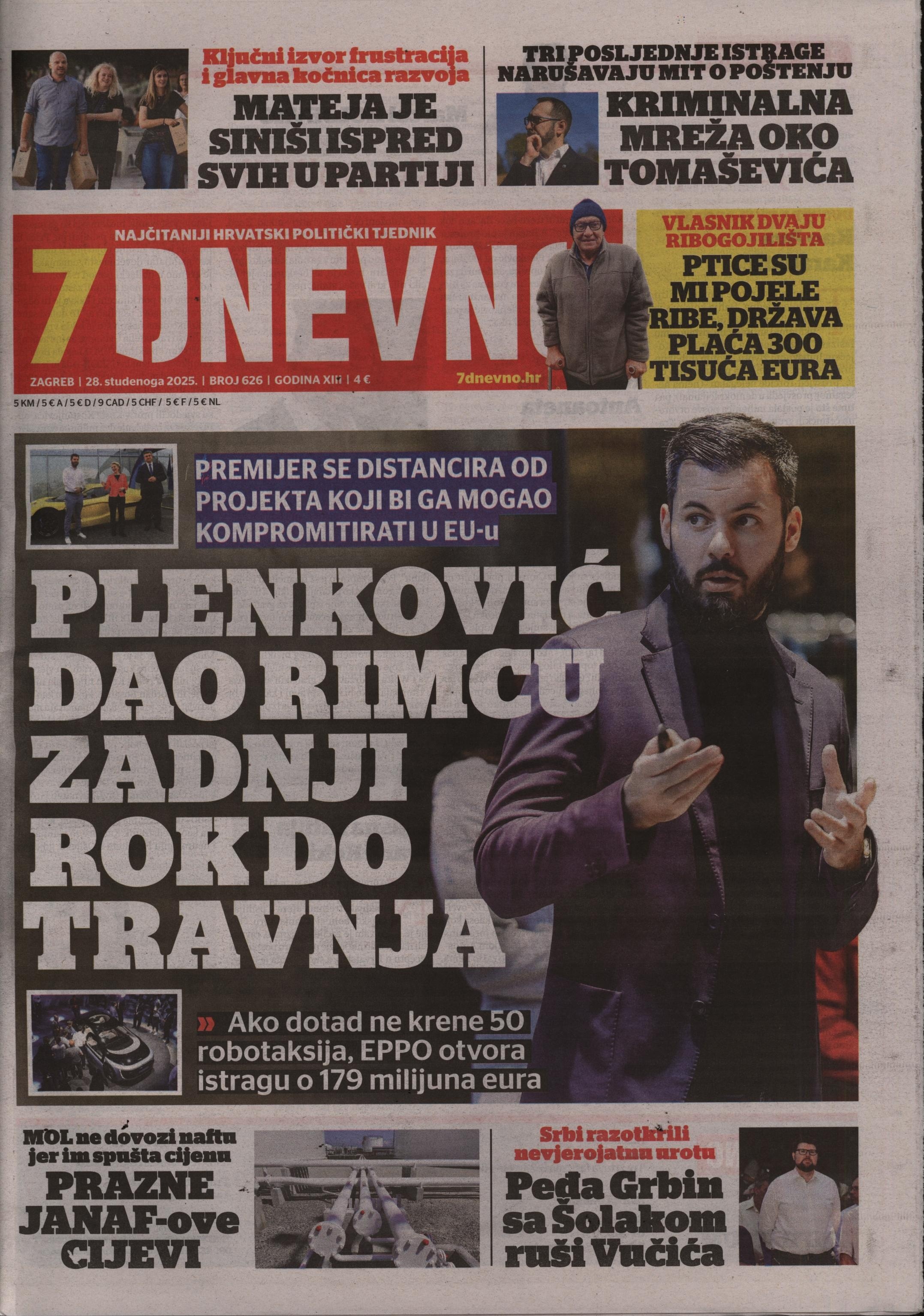 7DNEVNO 626/2025