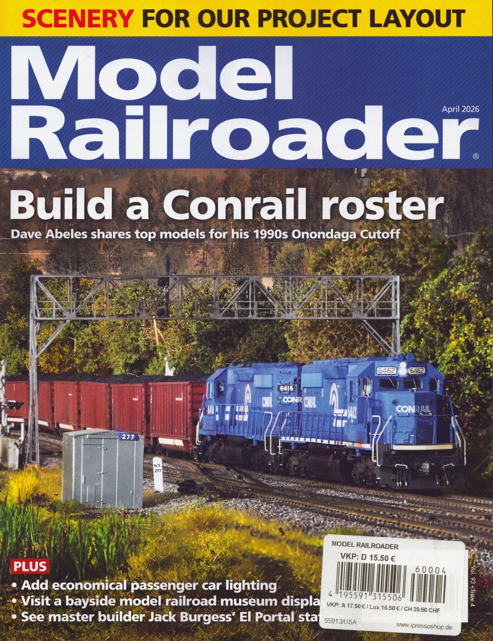 Model Railroader 4/2026