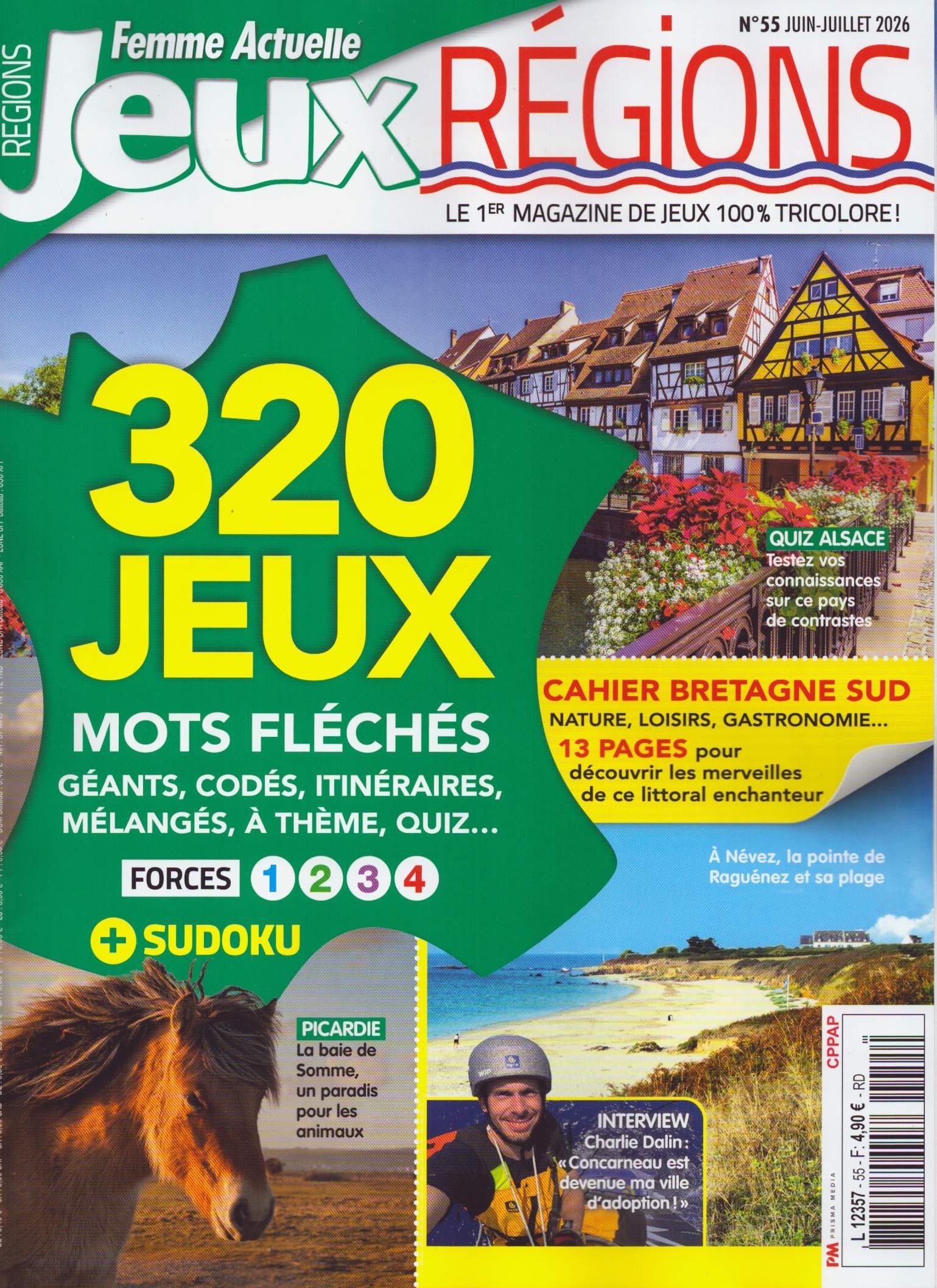 Femme Actuelle Jeux Régions 55/2026
