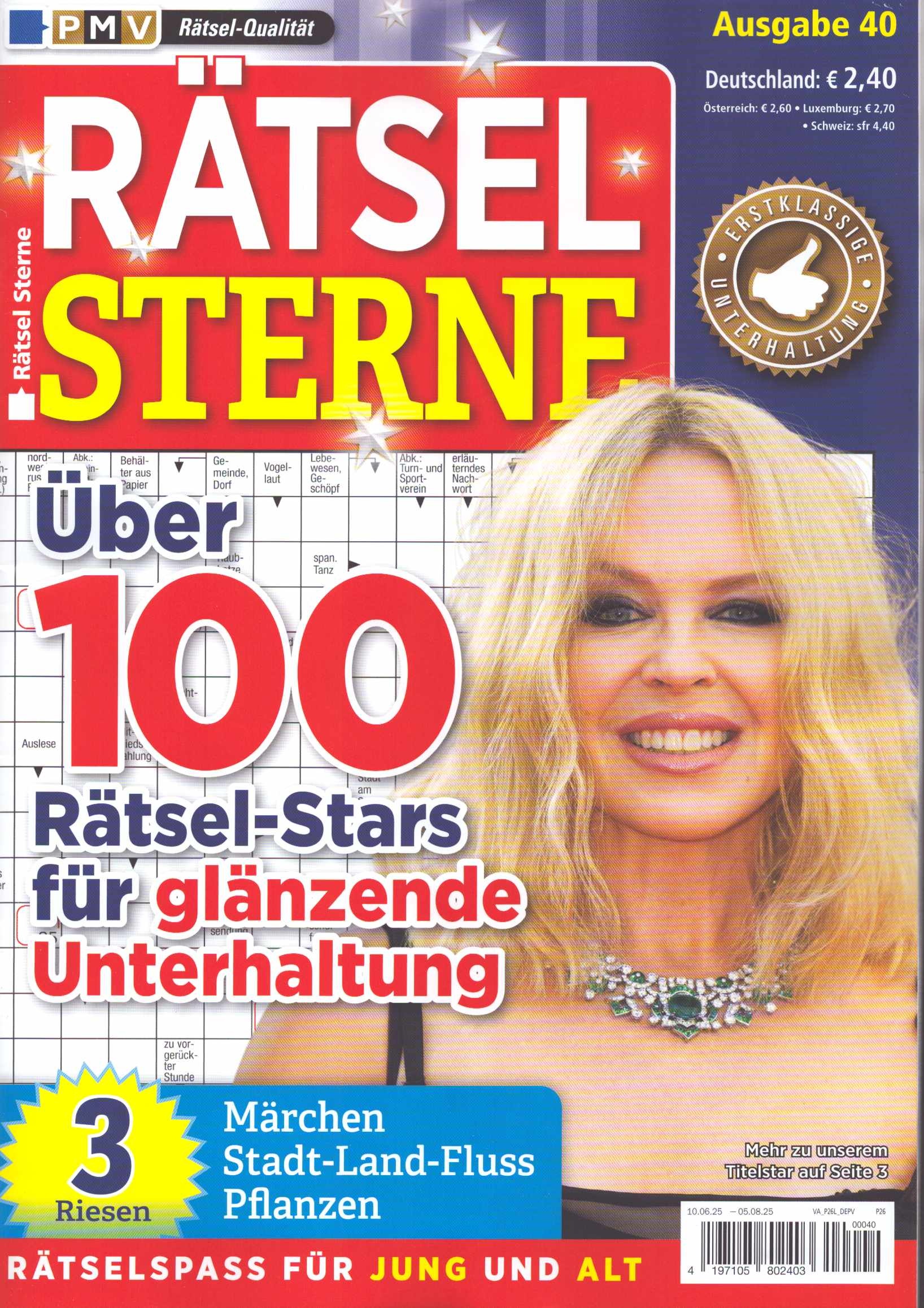 Rätsel Sterne 40/2025