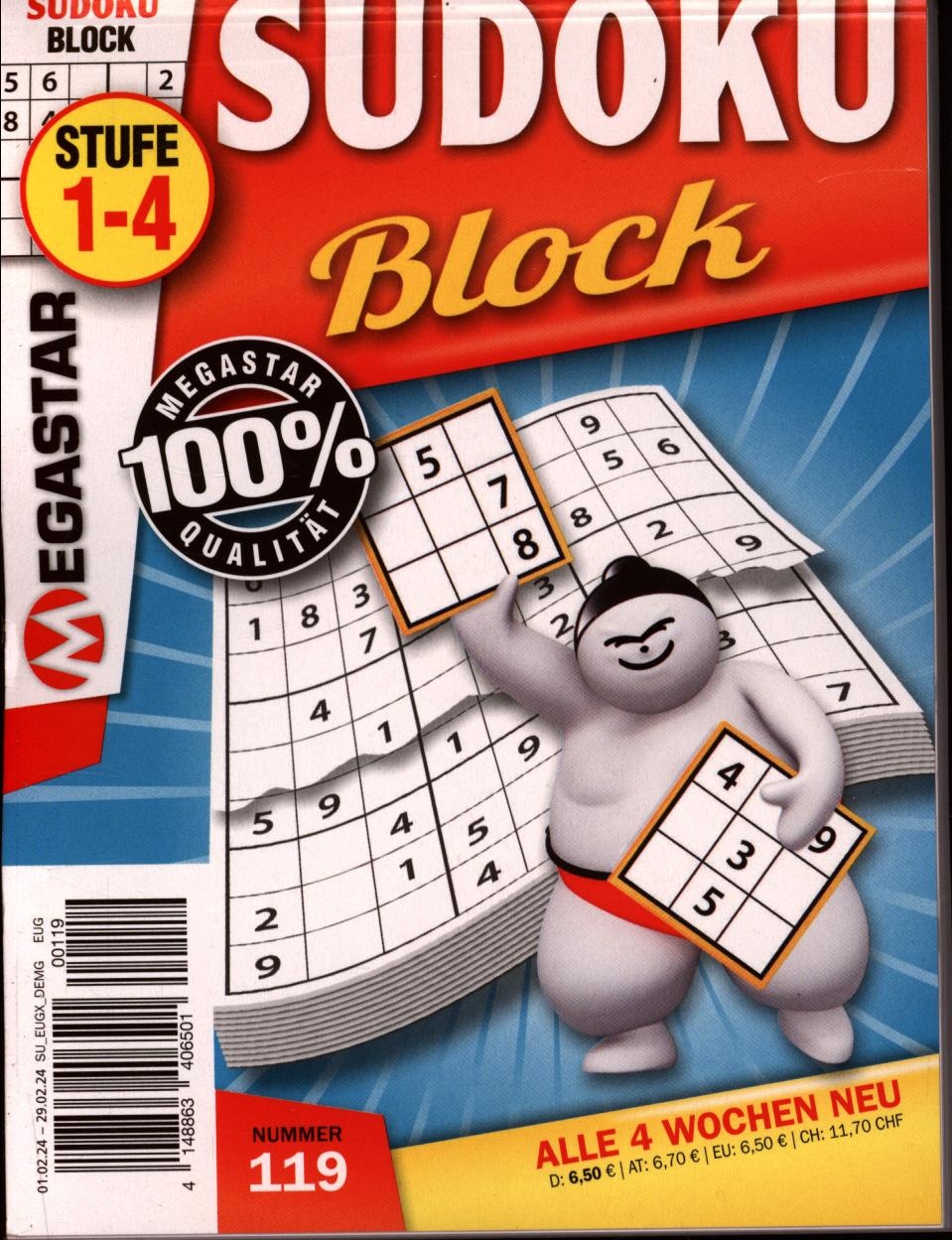 Megastar Sudoku Block 119/2024