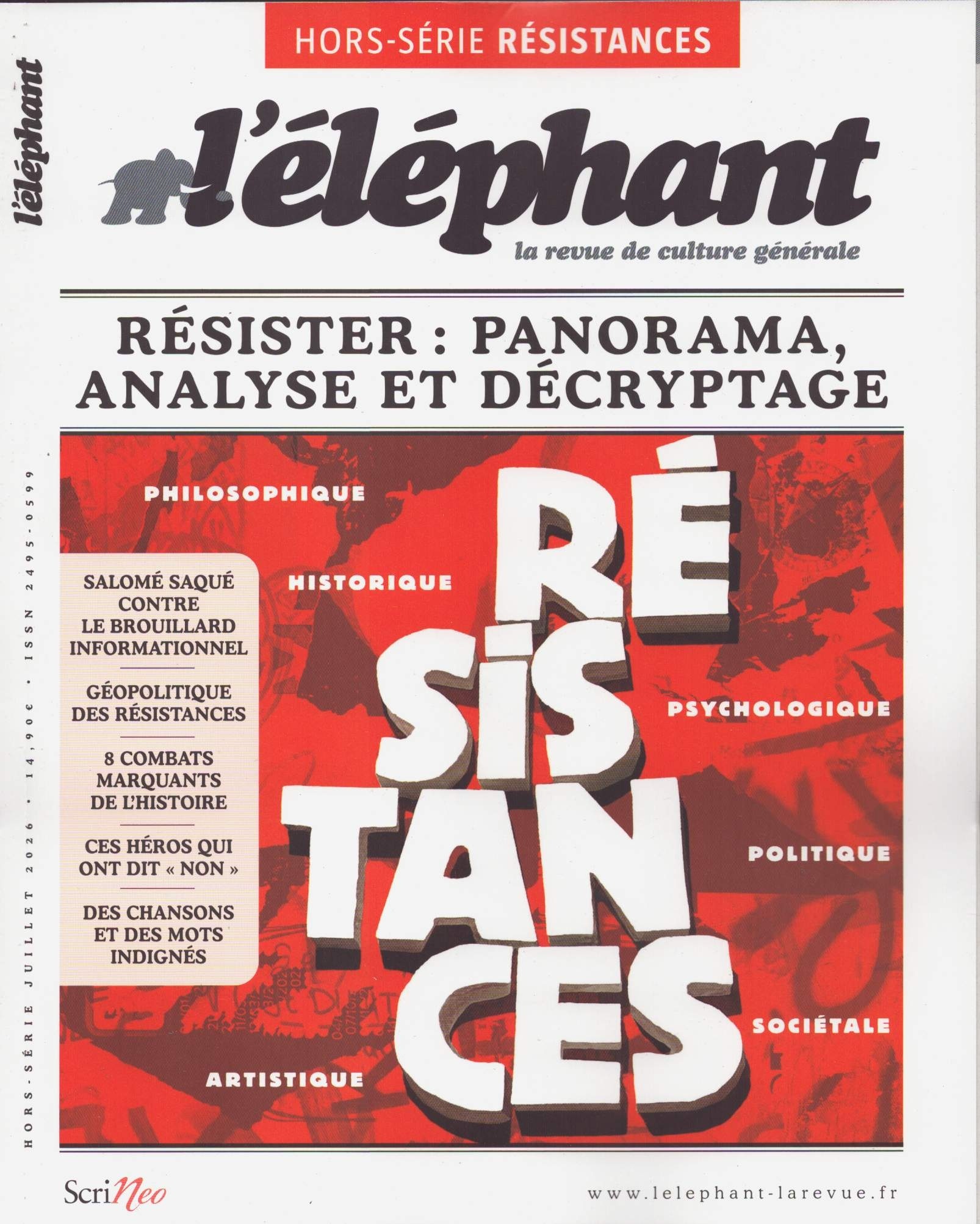 L'ELEPHANT HORS-SERIE 37/2026