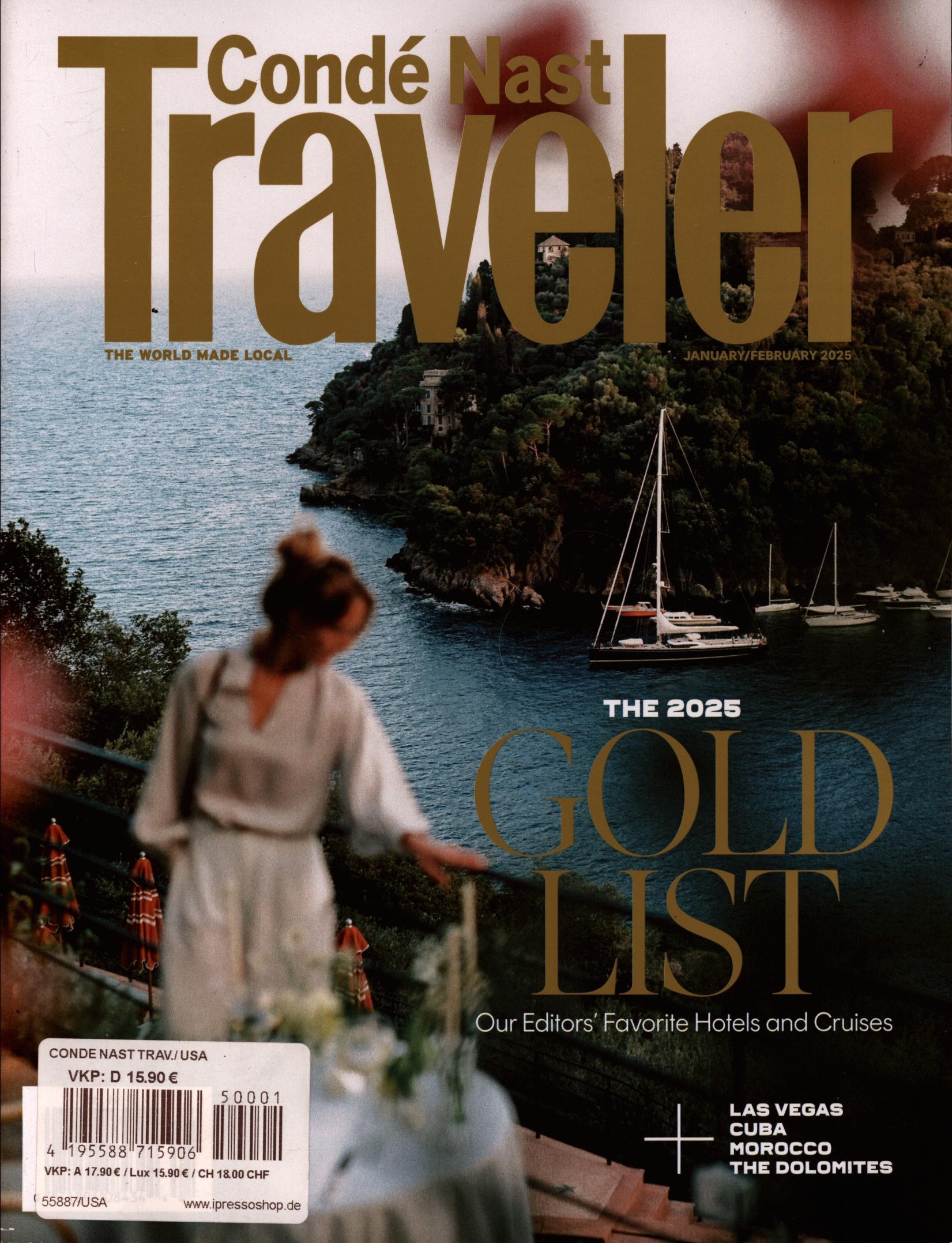 Condé Nast Traveler (US) 1/2025