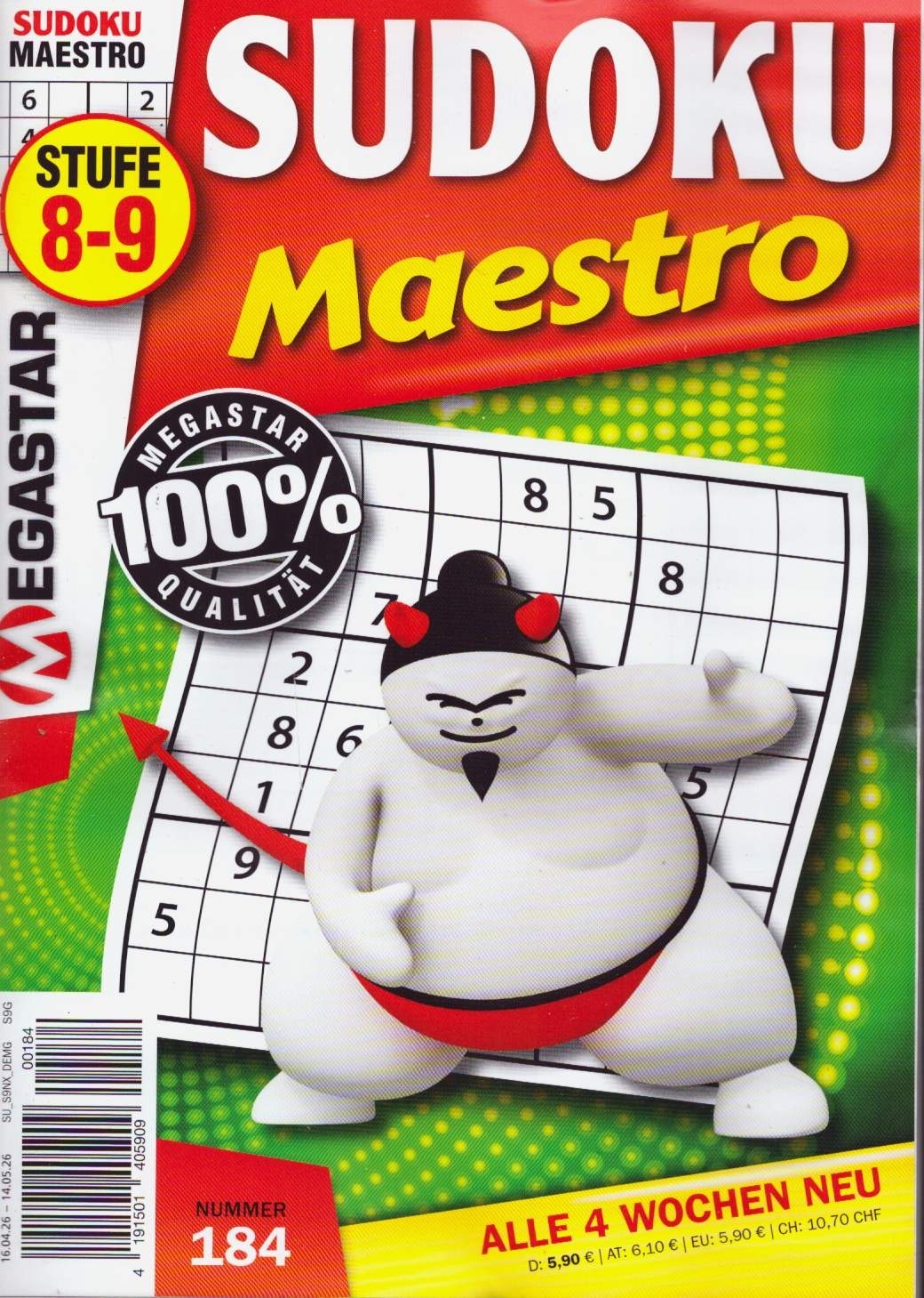 Sudoku Maestro 184/2026