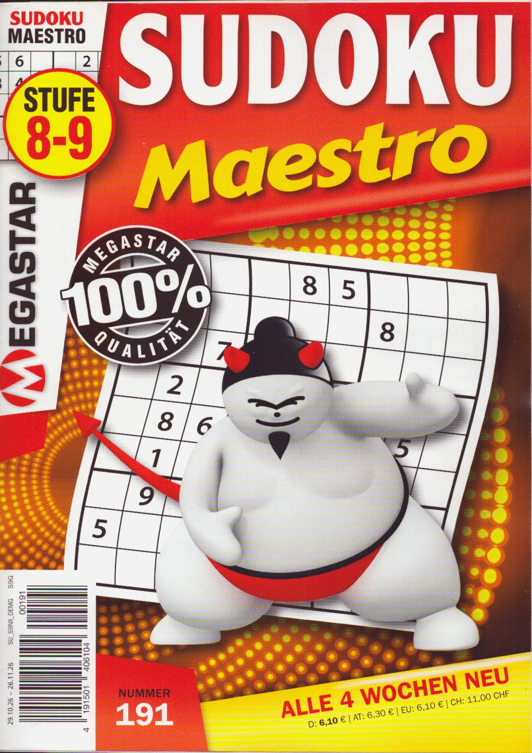 Sudoku Maestro 191/2026