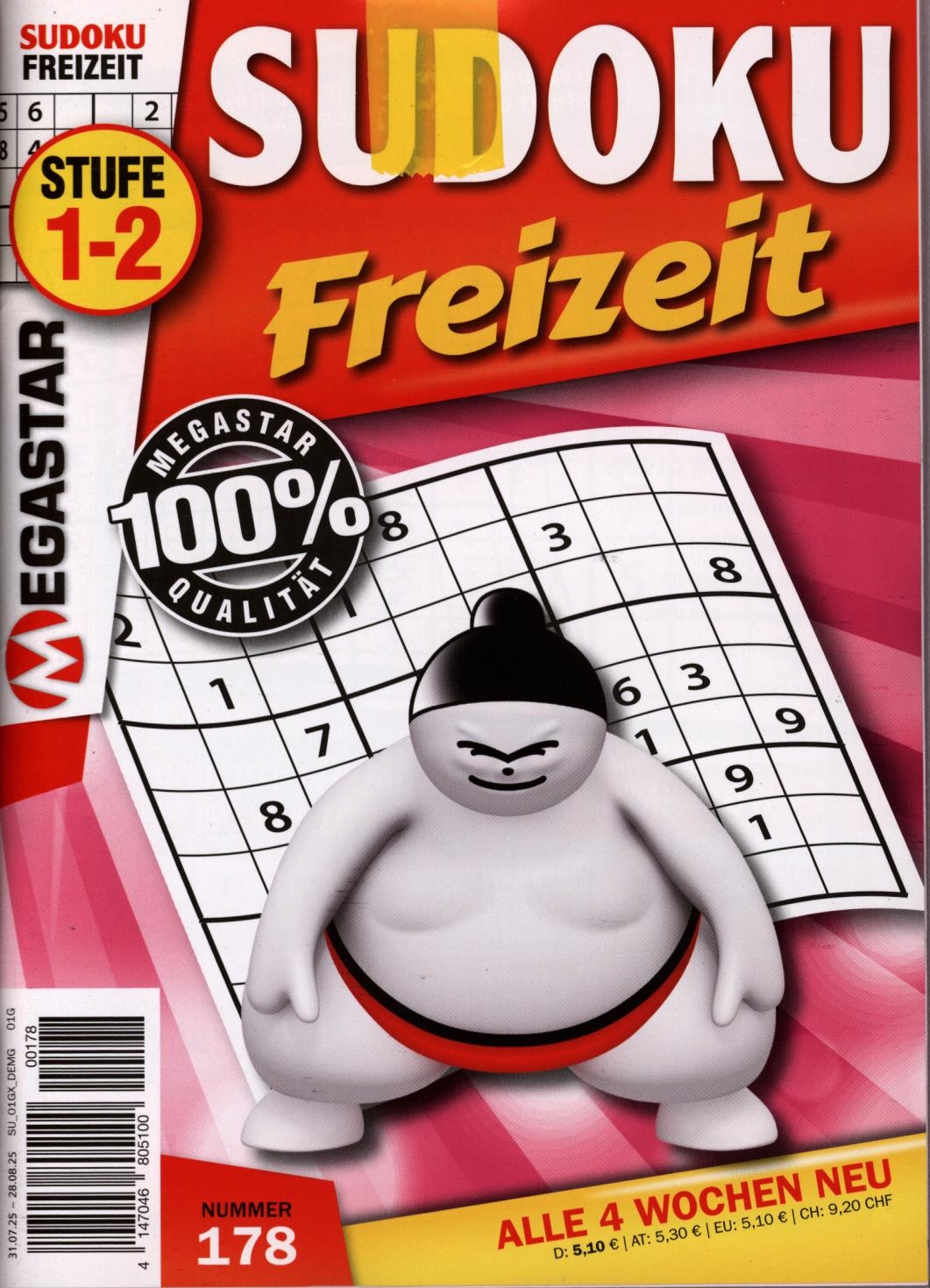 Sudoku Freizeit 178/2025