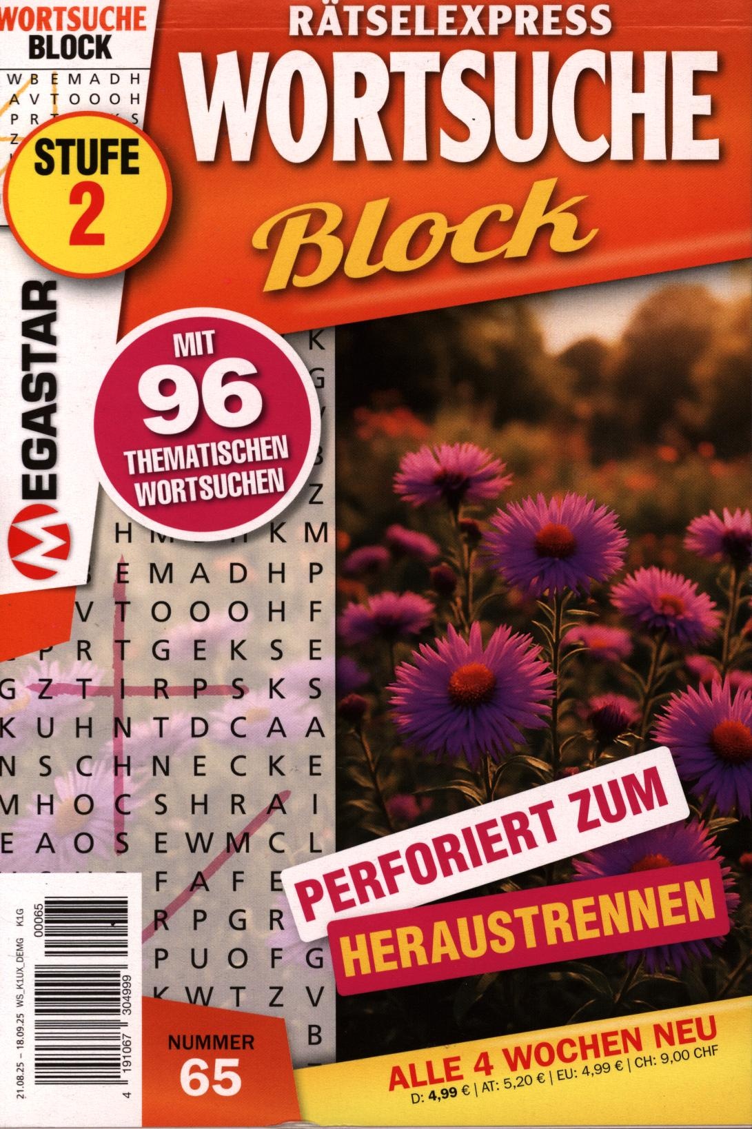 Rätselex. Wortsuche Block 65/2025