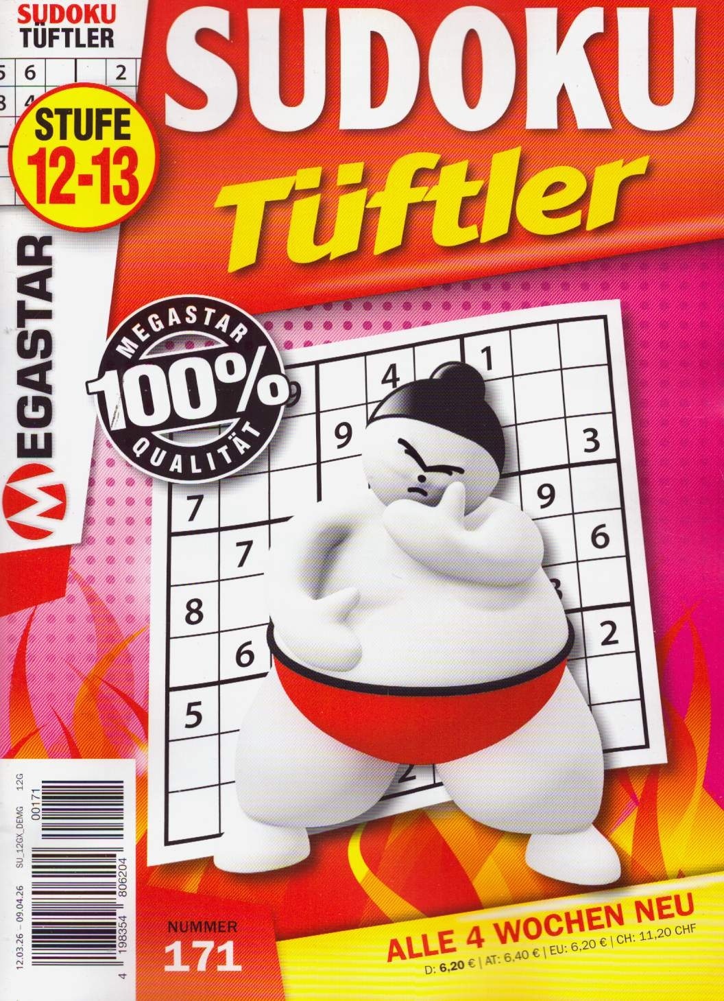 Sudoku Tüftler 171/2026
