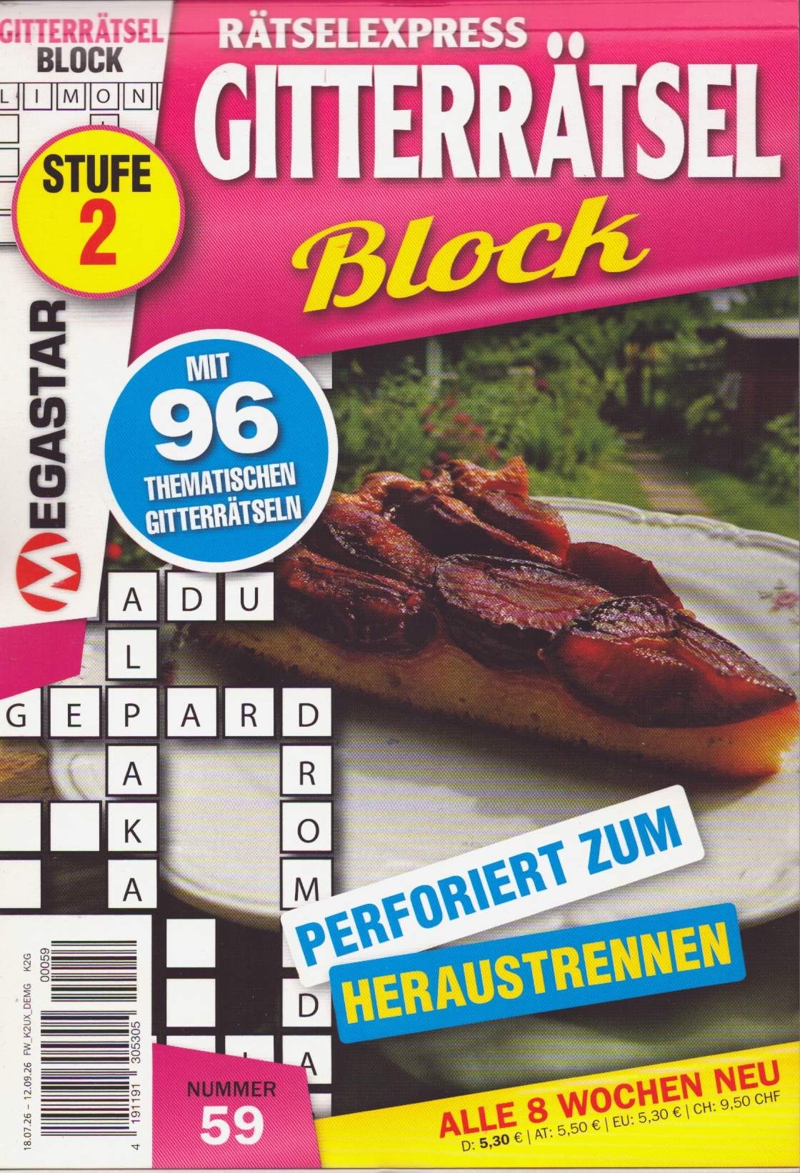 Rätselexpress Gitterrätsel Block 59/2026