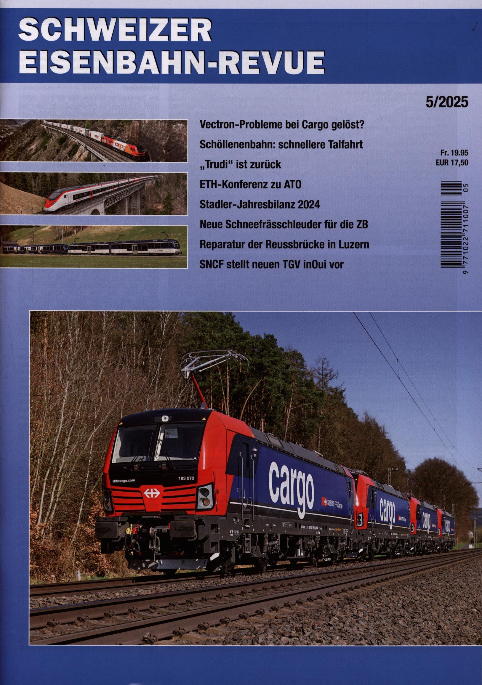 Schweizer Eisenbahn-Revue 5/2025