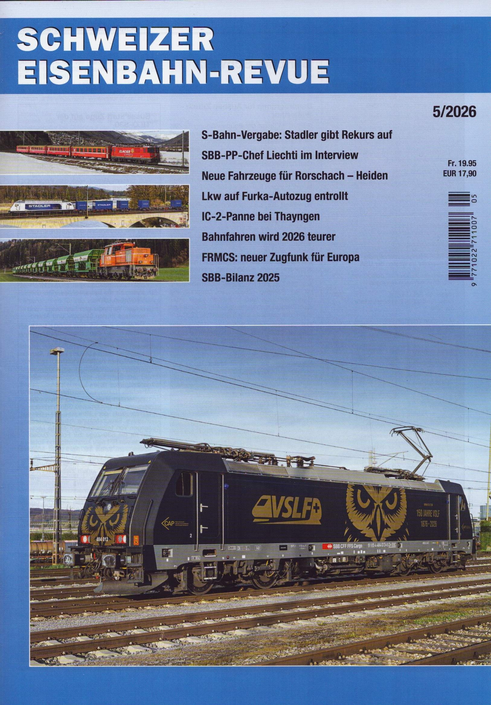 Schweizer Eisenbahn-Revue 5/2026