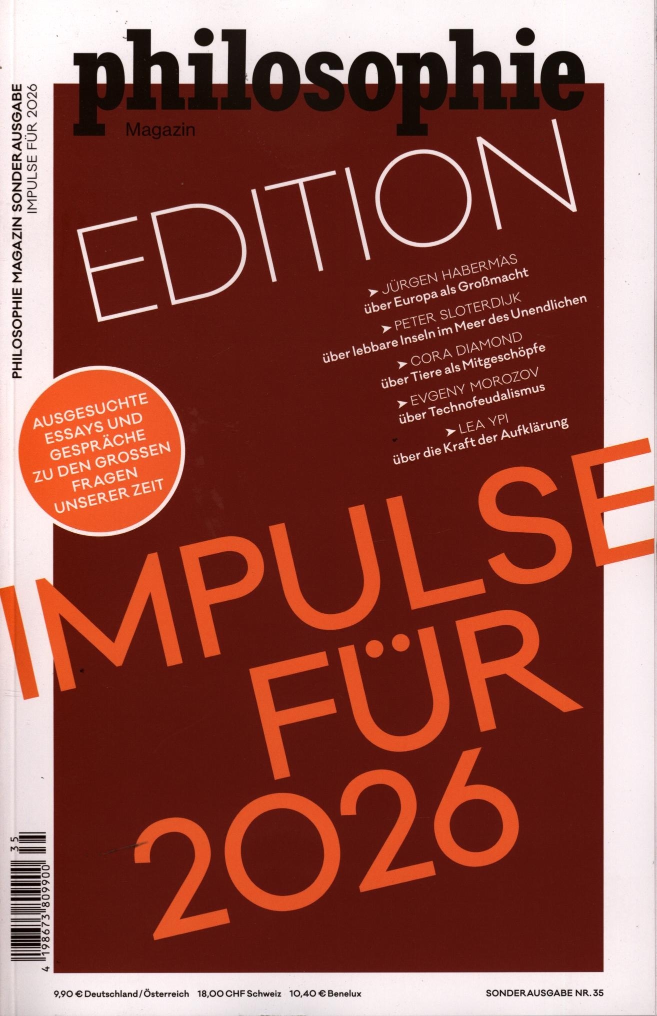 philosophie MAGAZIN Sonderausg 35/2025