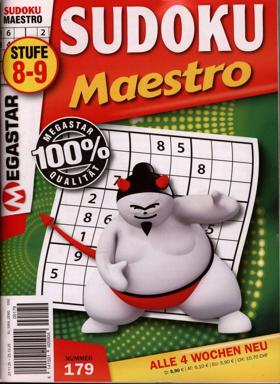 Sudoku Maestro 179/2025