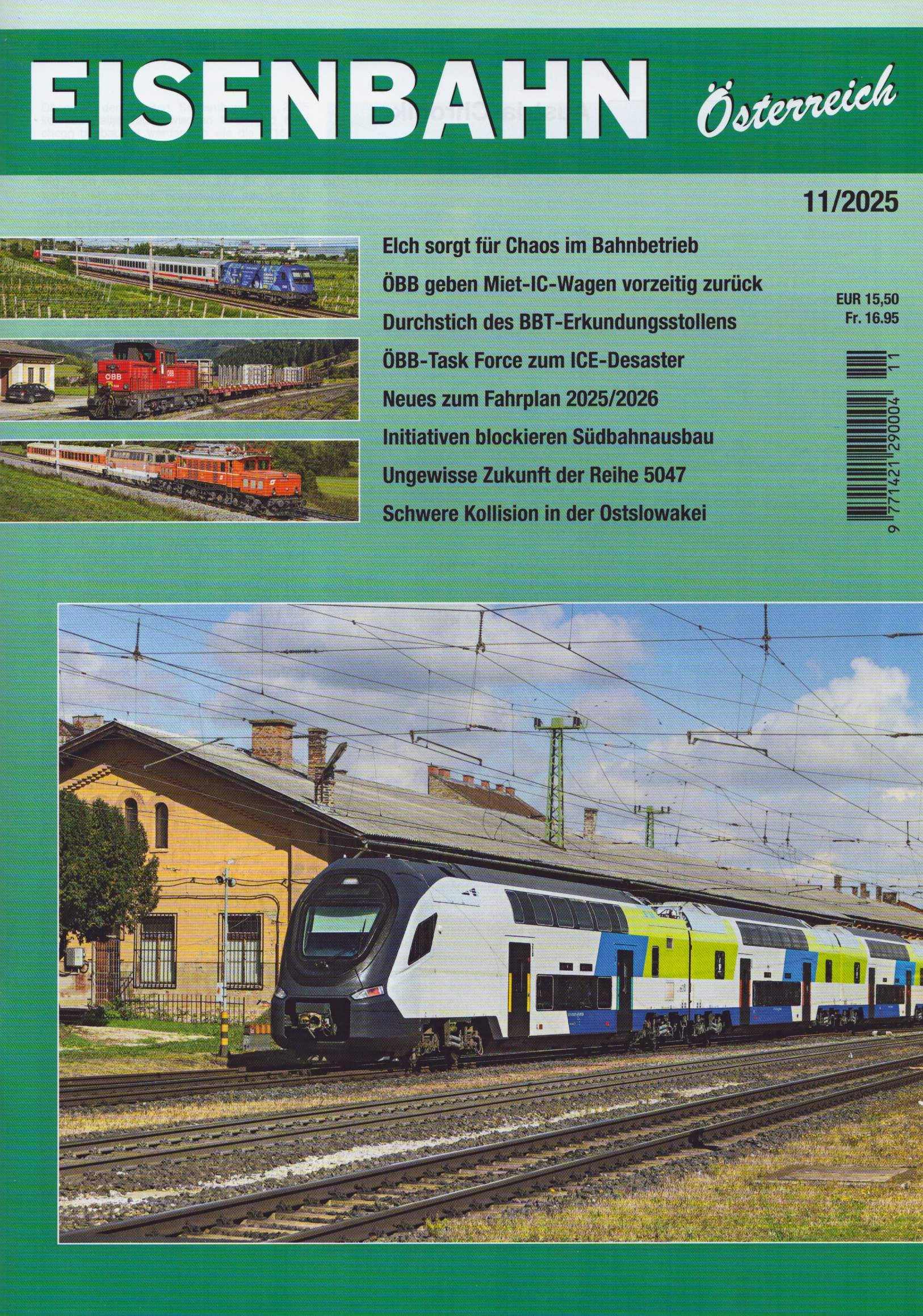 Eisenbahn Österreich 11/2025 Eisenbahn Österreich 11/2025