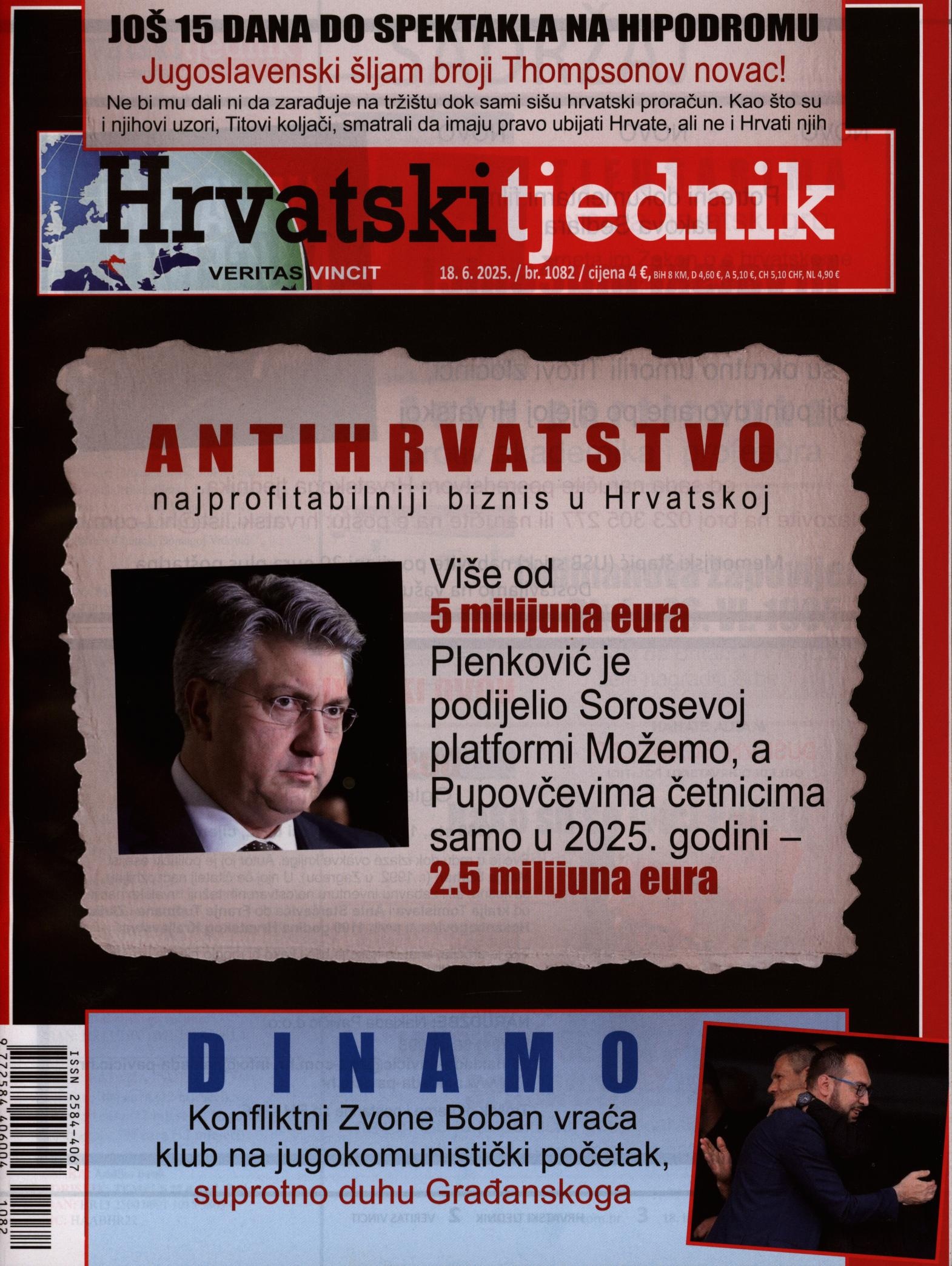 HRVATSKI TJEDNIK 1082/2025