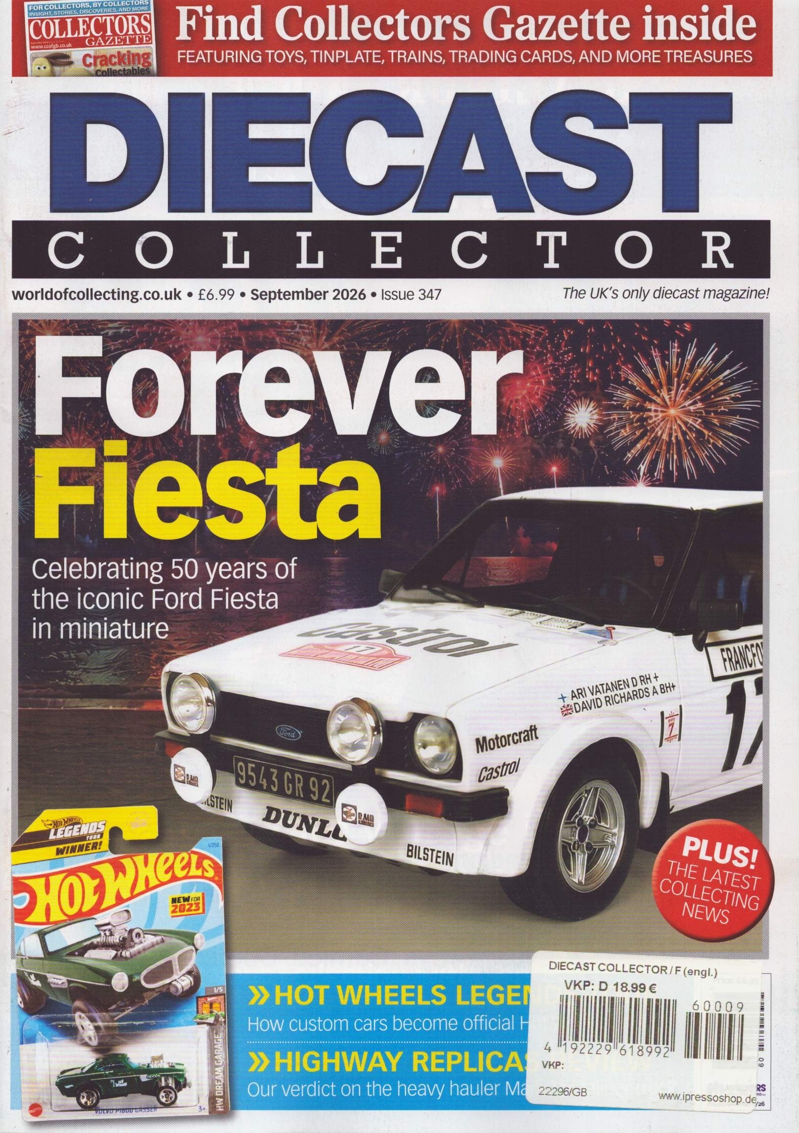 DIECAST COLLECTOR 9/2026