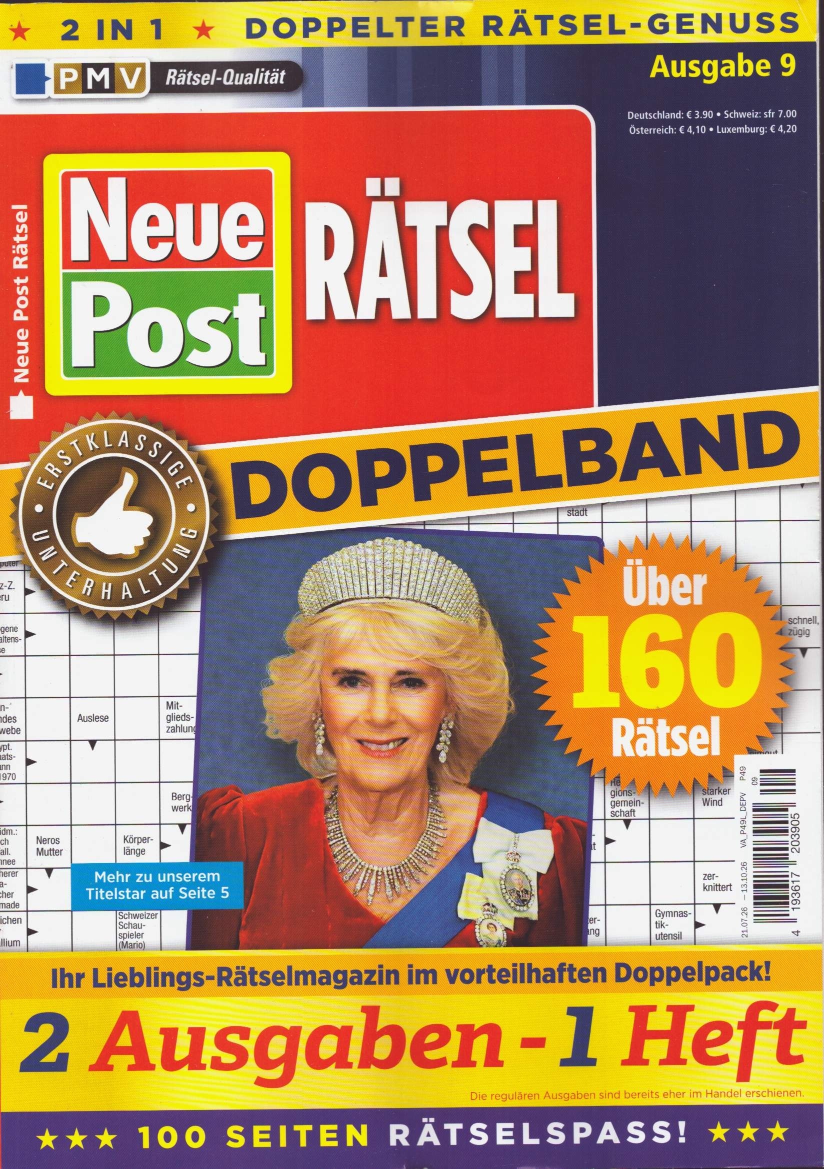 Neue Post Rts. Doppelband 9/2026