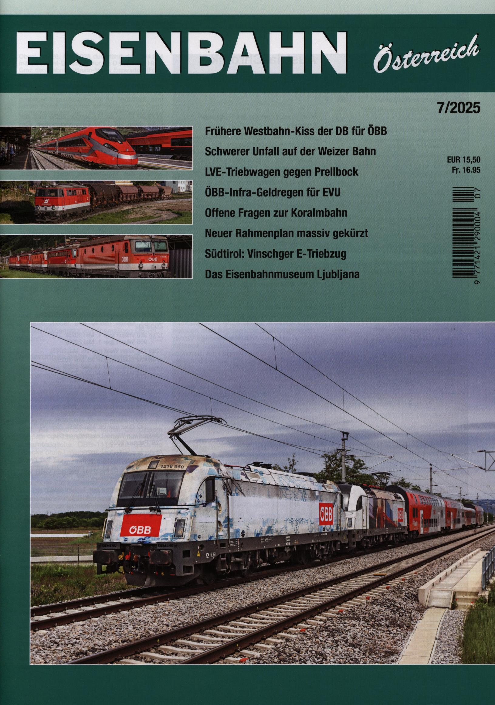 Eisenbahn Österreich 7/2025