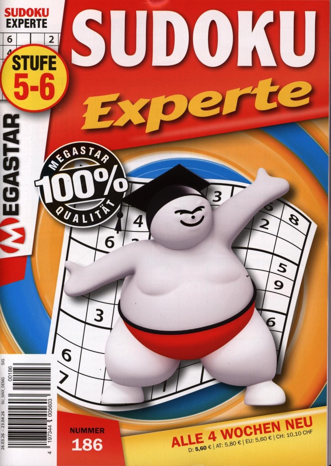 Sudoku Experte 186/2026