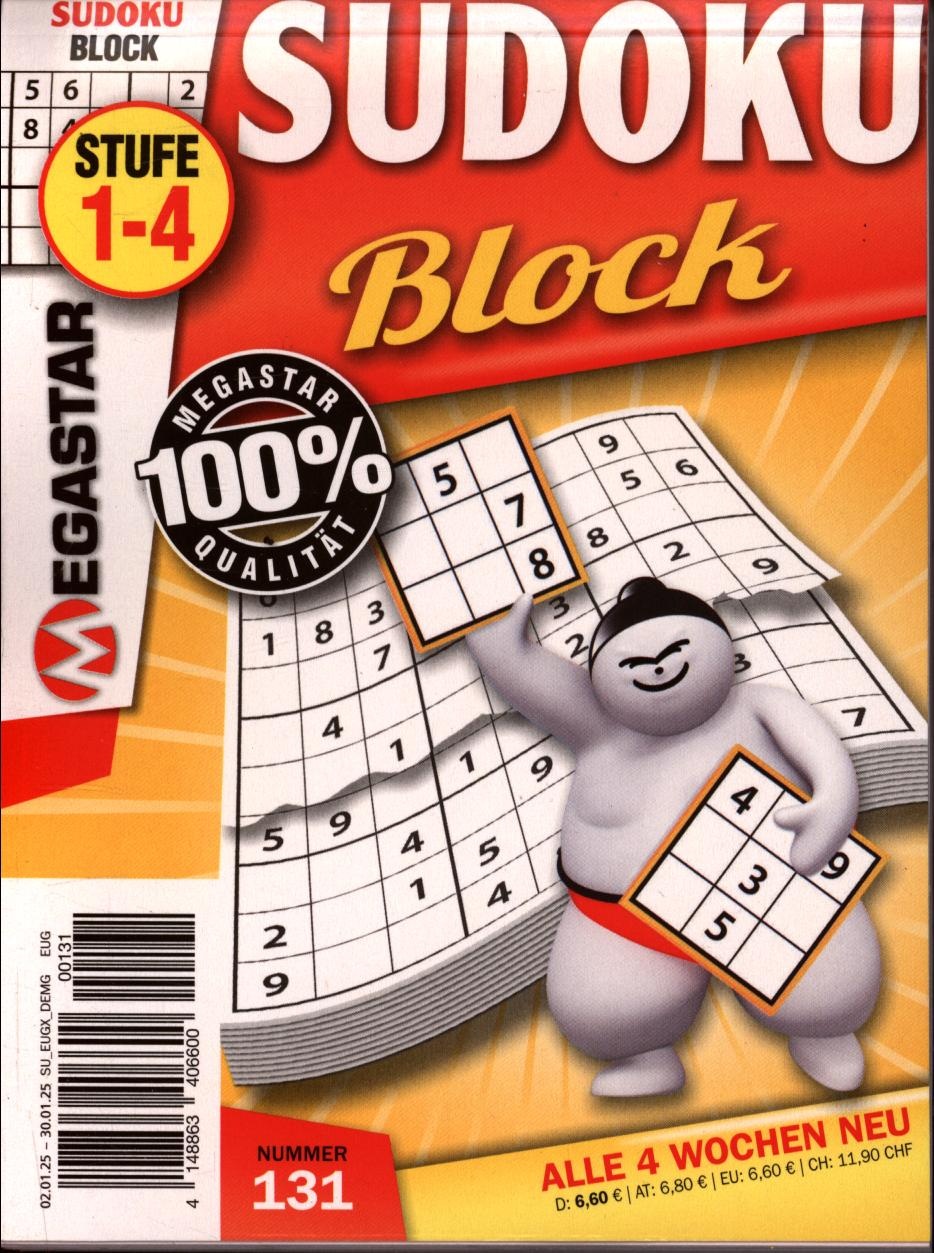 Megastar Sudoku Block 131/2025