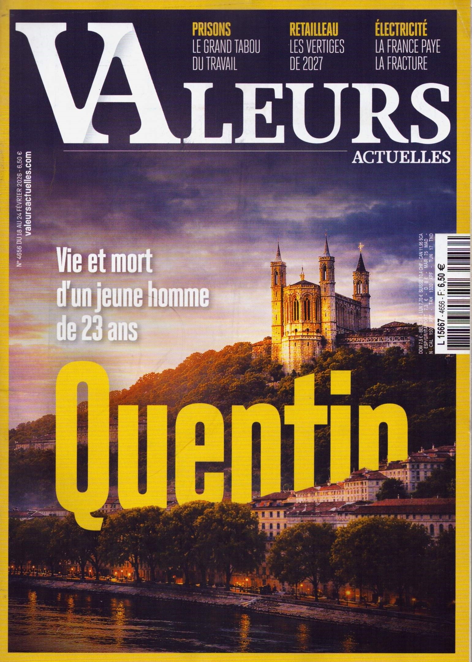 VALEURS ACTUELLES 4656/2026