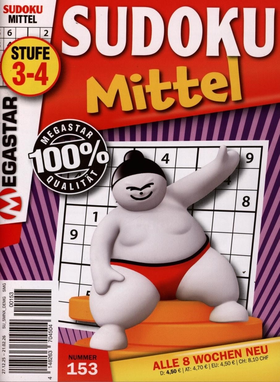 Sudoku Mittel 153/2026