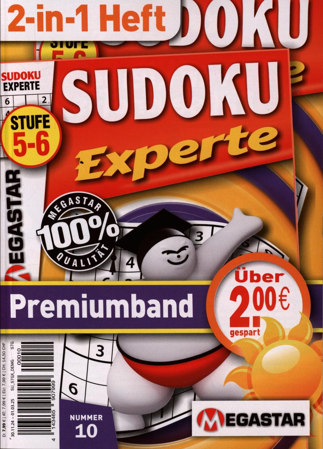 Sudoku Experte Premiumband 10/2025