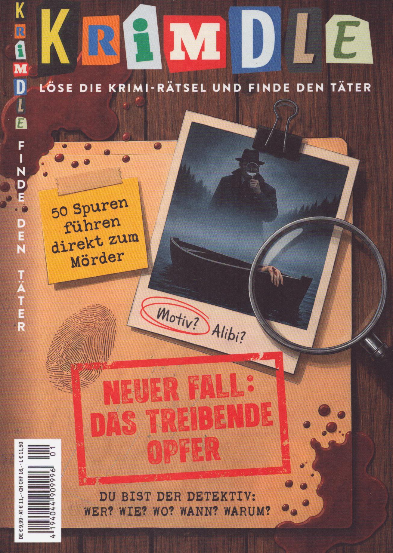 KRIMDLE - Finde den Täter 1/2026