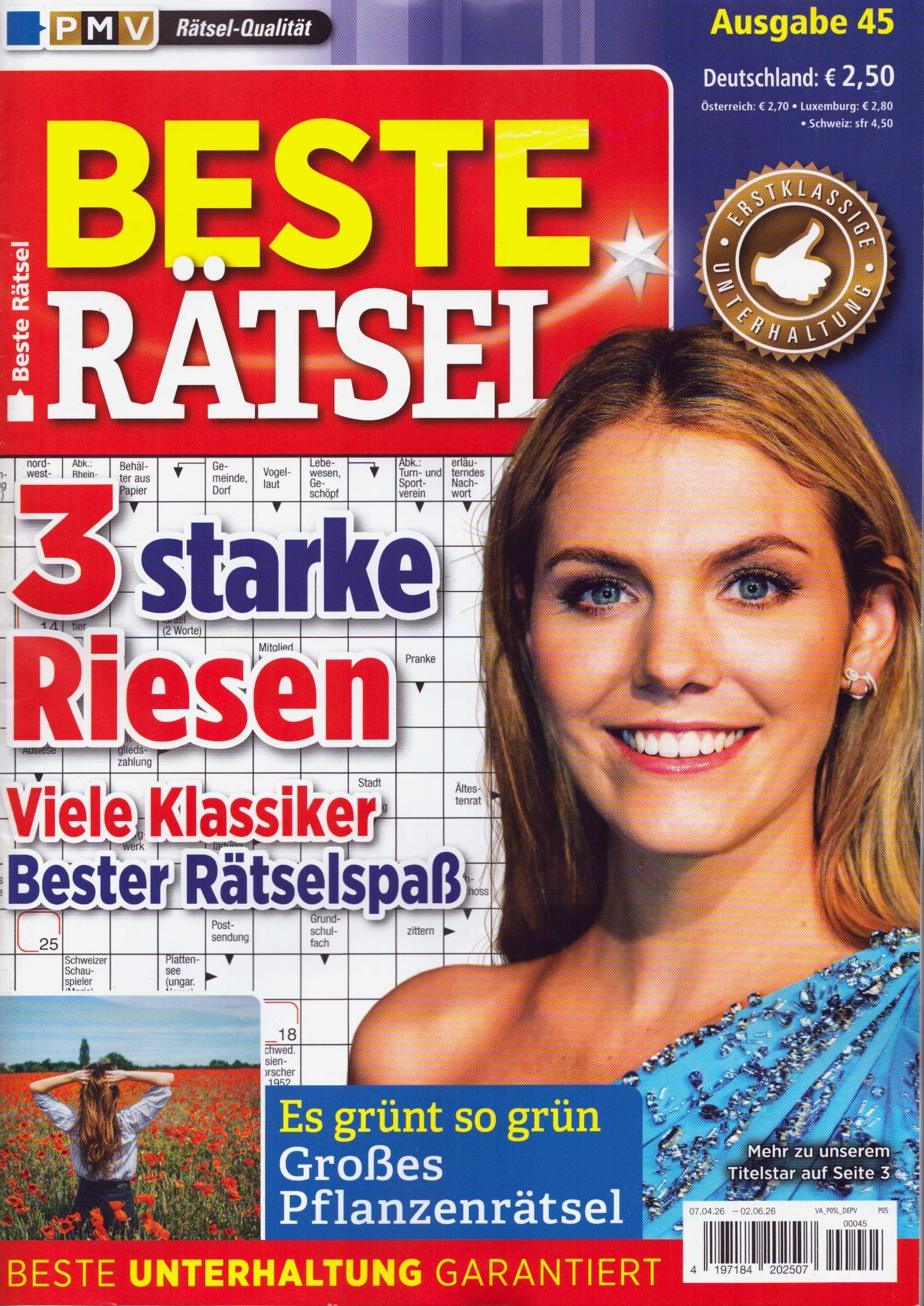 Beste Rätsel 45/2026