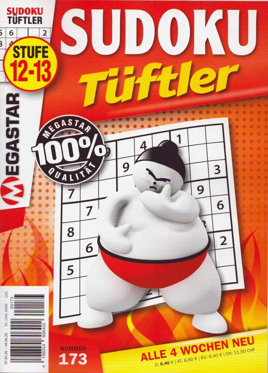 Sudoku Tüftler 173/2026