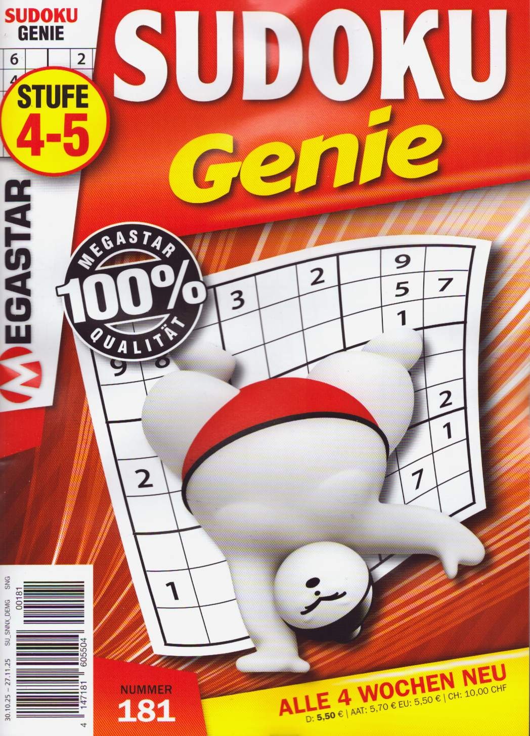 Sudoku Genie 181/2025