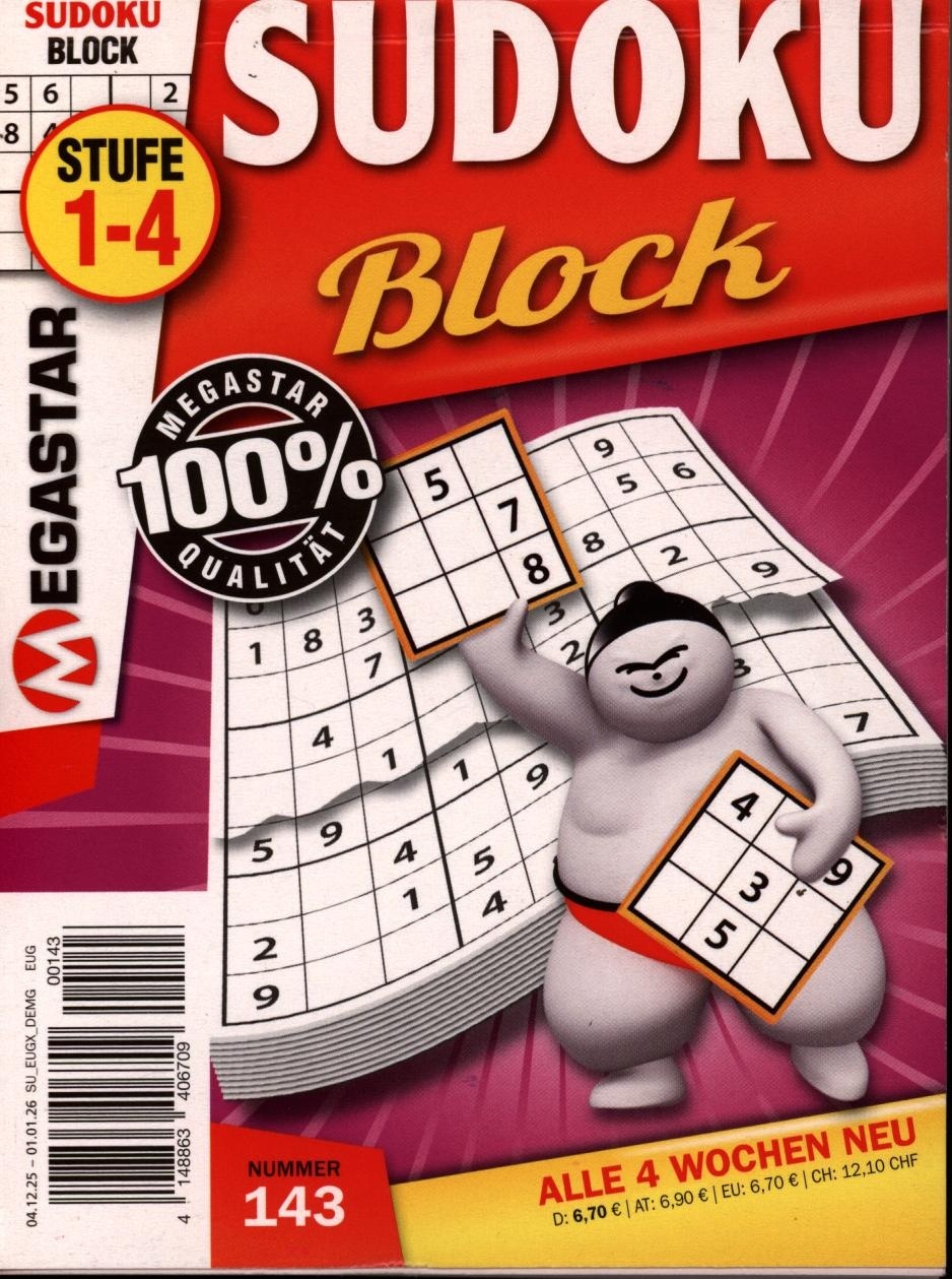 Megastar Sudoku Block 143/2025