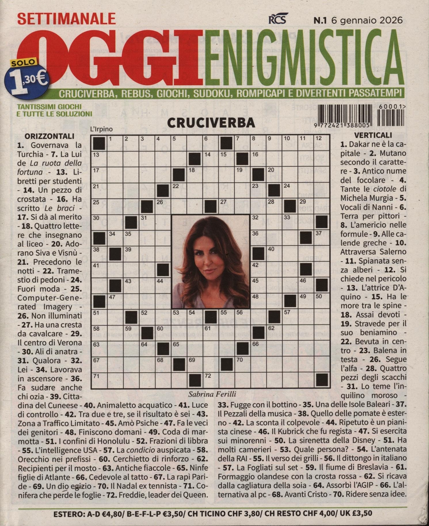 OGGI ENIGMISTICA 1/2026