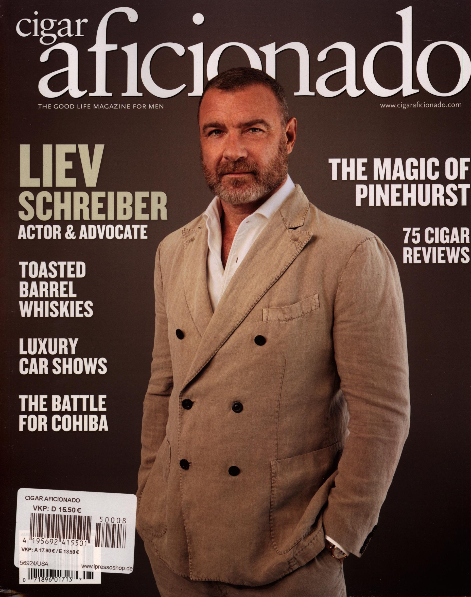 cigar aficionado 8/2025