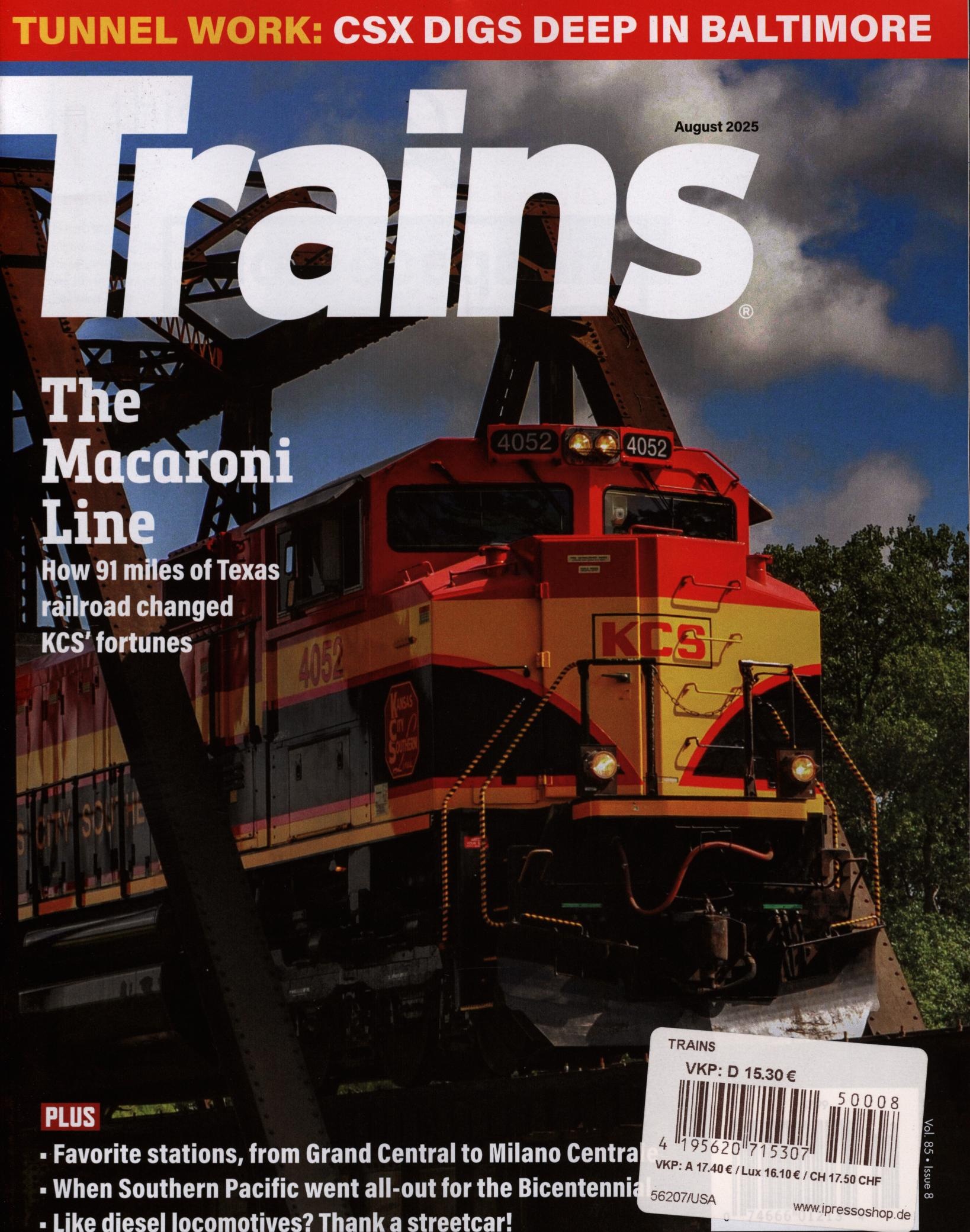 Trains 8/2025