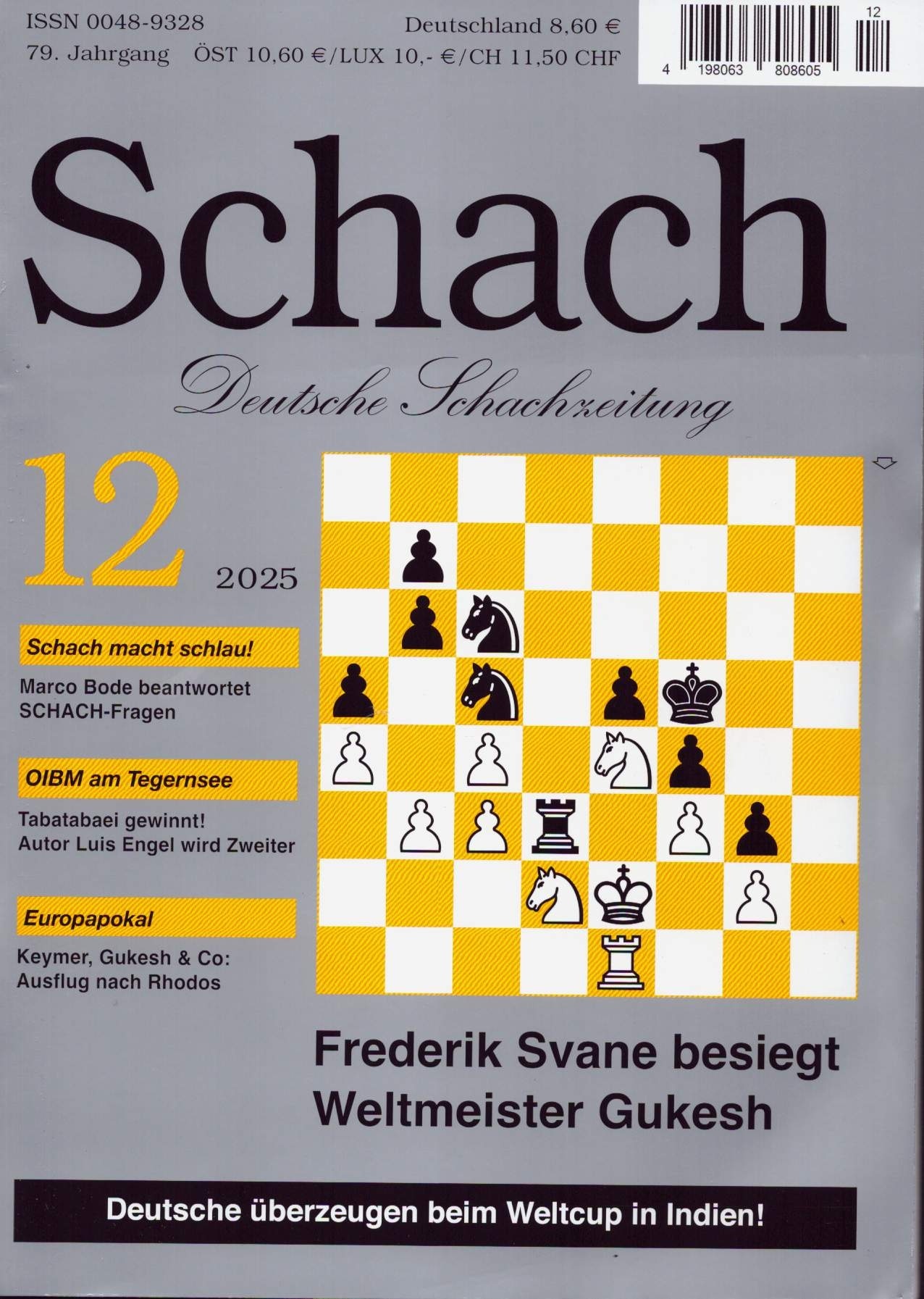 Schach 12/2025