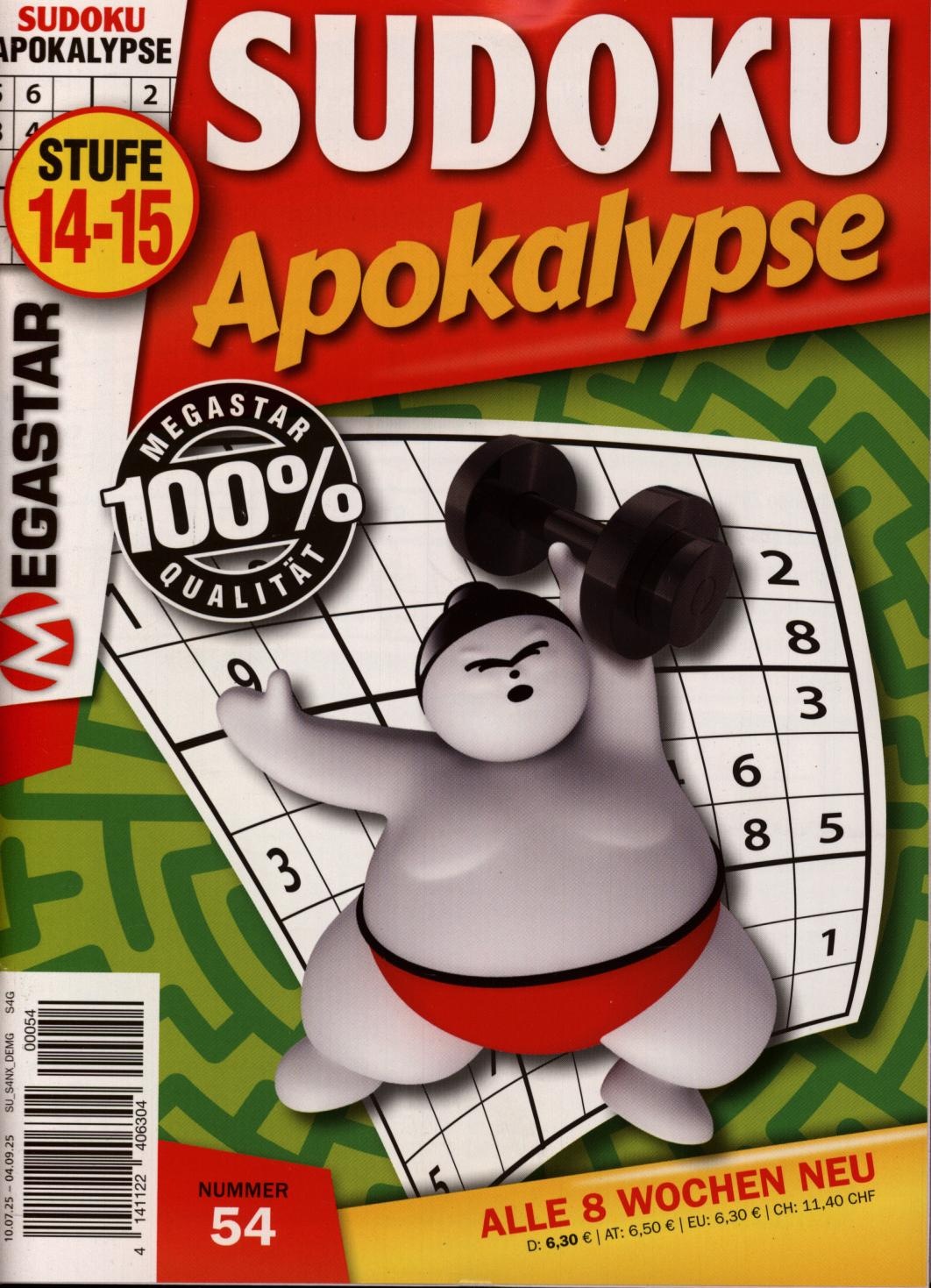 Sudoku Apokalypse 54/2025
