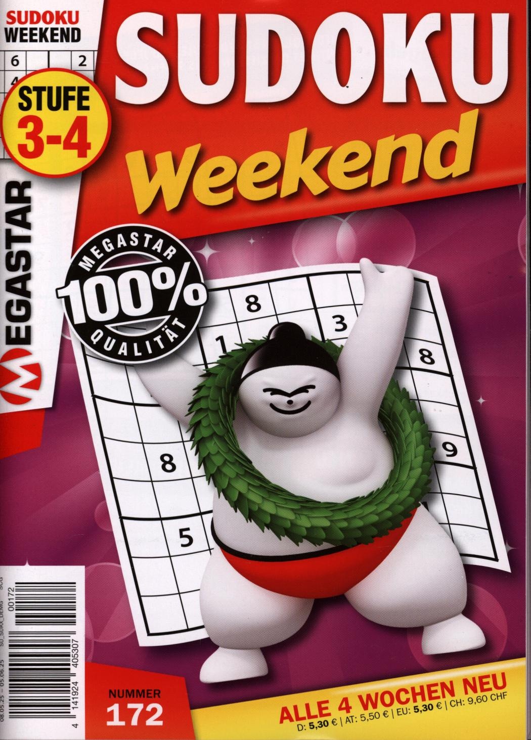 Sudoku Weekend 172/2025