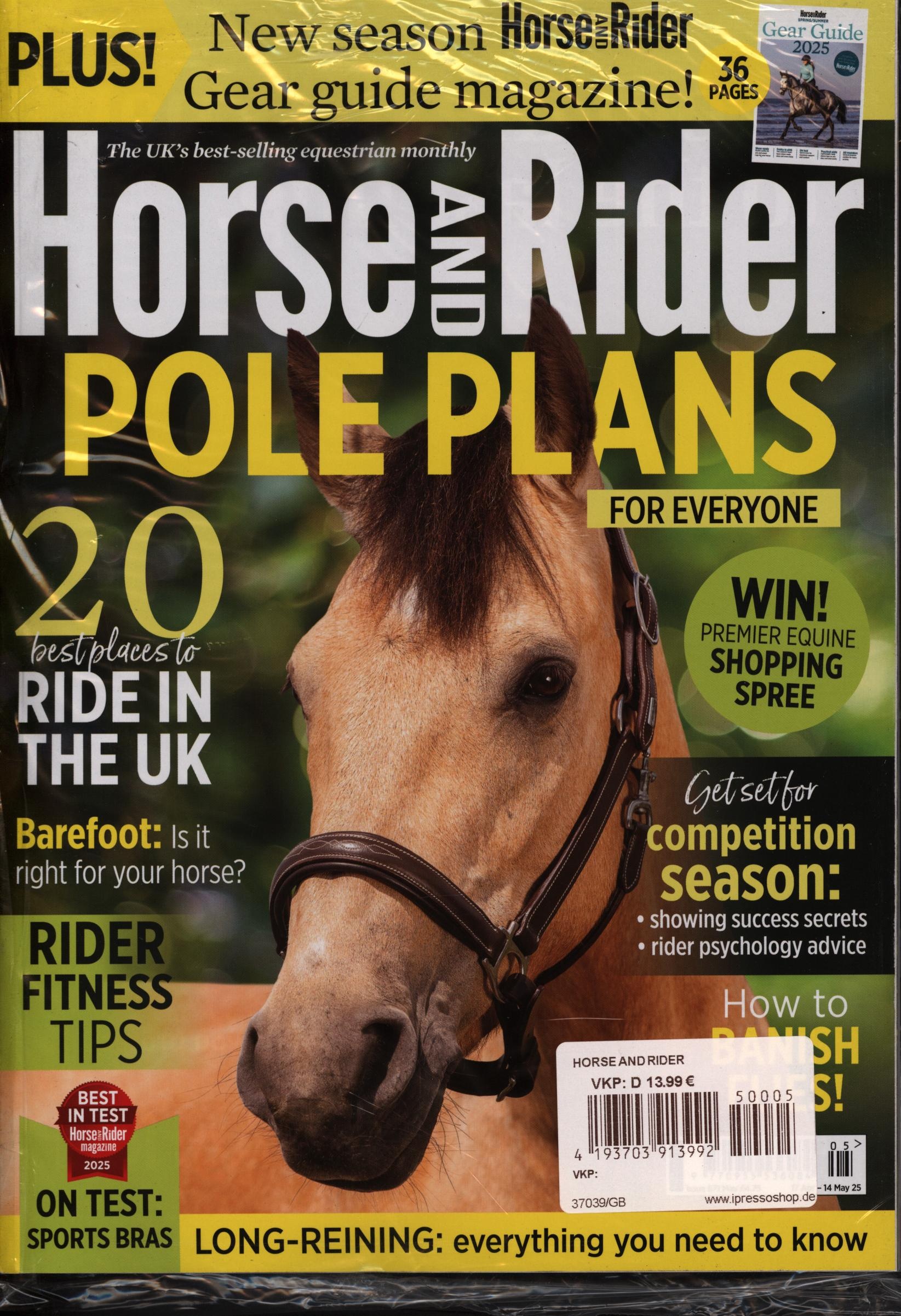HORSE AND RIDER 5/2025