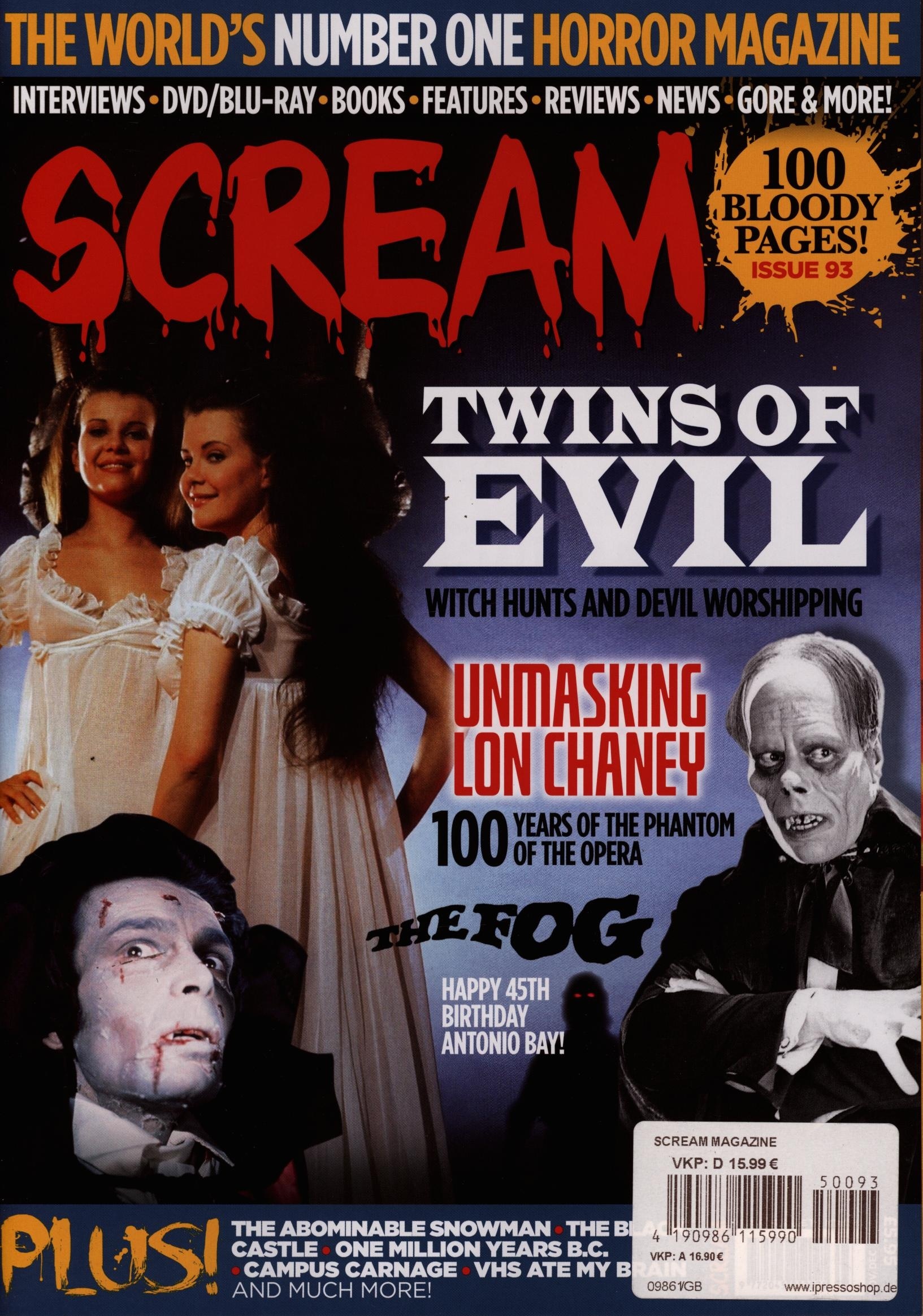 SCREAM MAGAZINE 93/2025