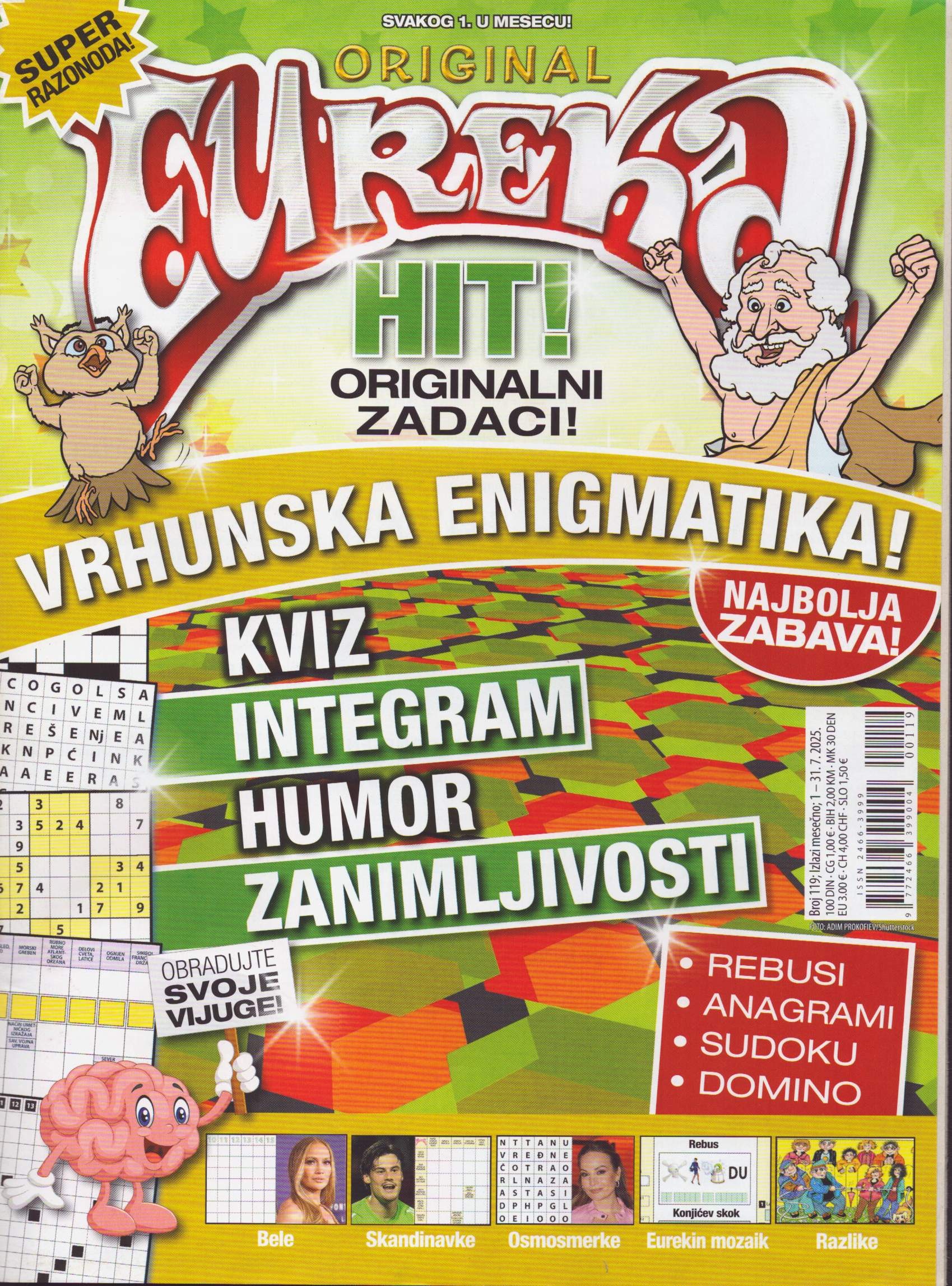 ORIGINAL EUREKA HIT! 119/2025