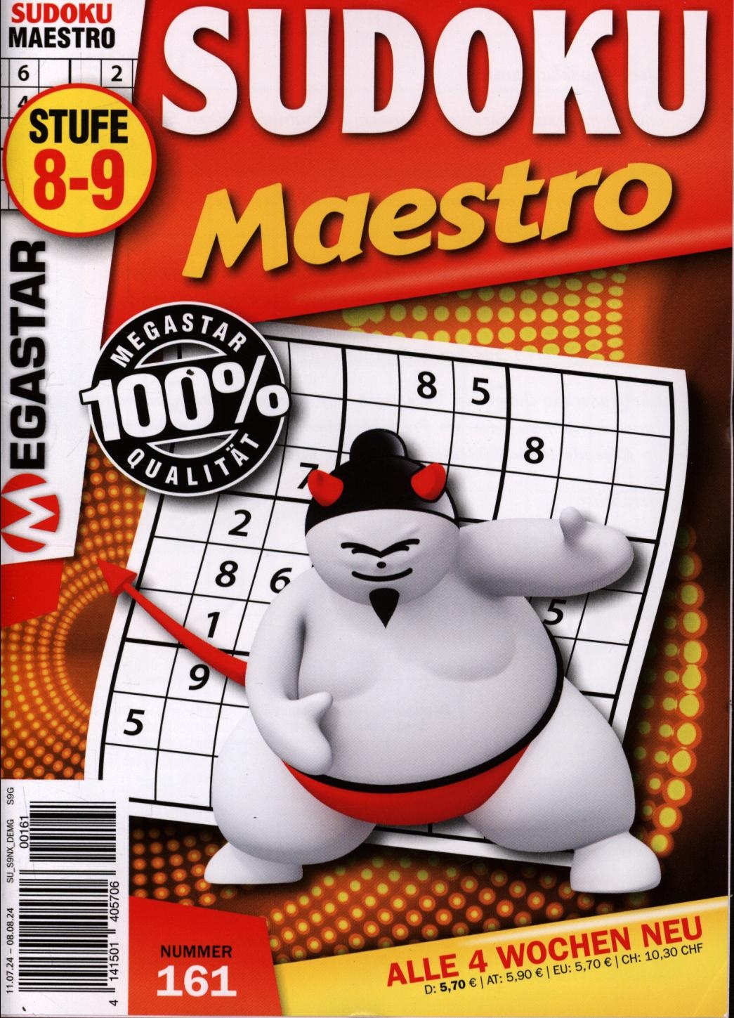 Sudoku Maestro 161/2024