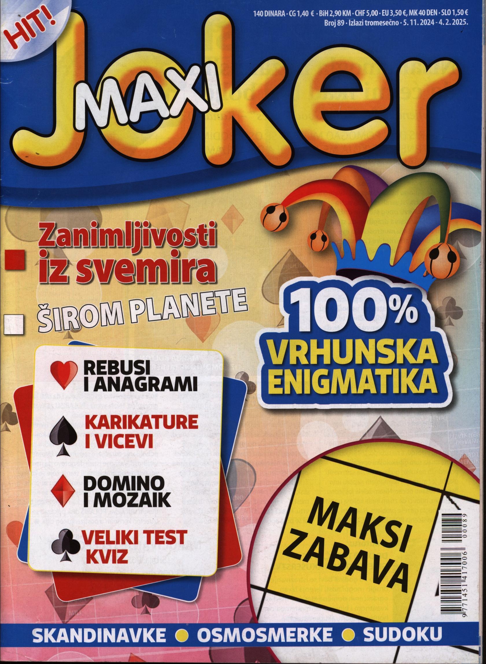 MAXI Joker 89/2025