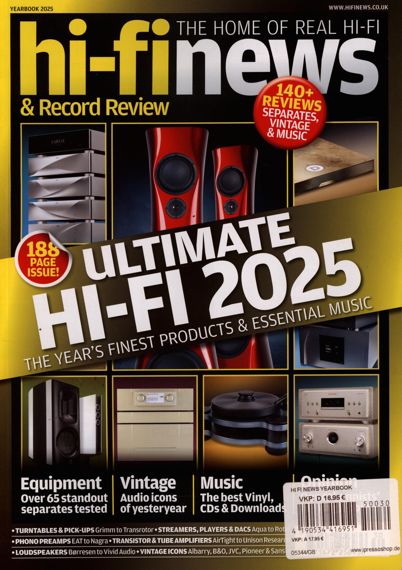 HI FI NEWS YEARBOOK 30/2025 HI FI NEWS YEARBOOK 30/2025
