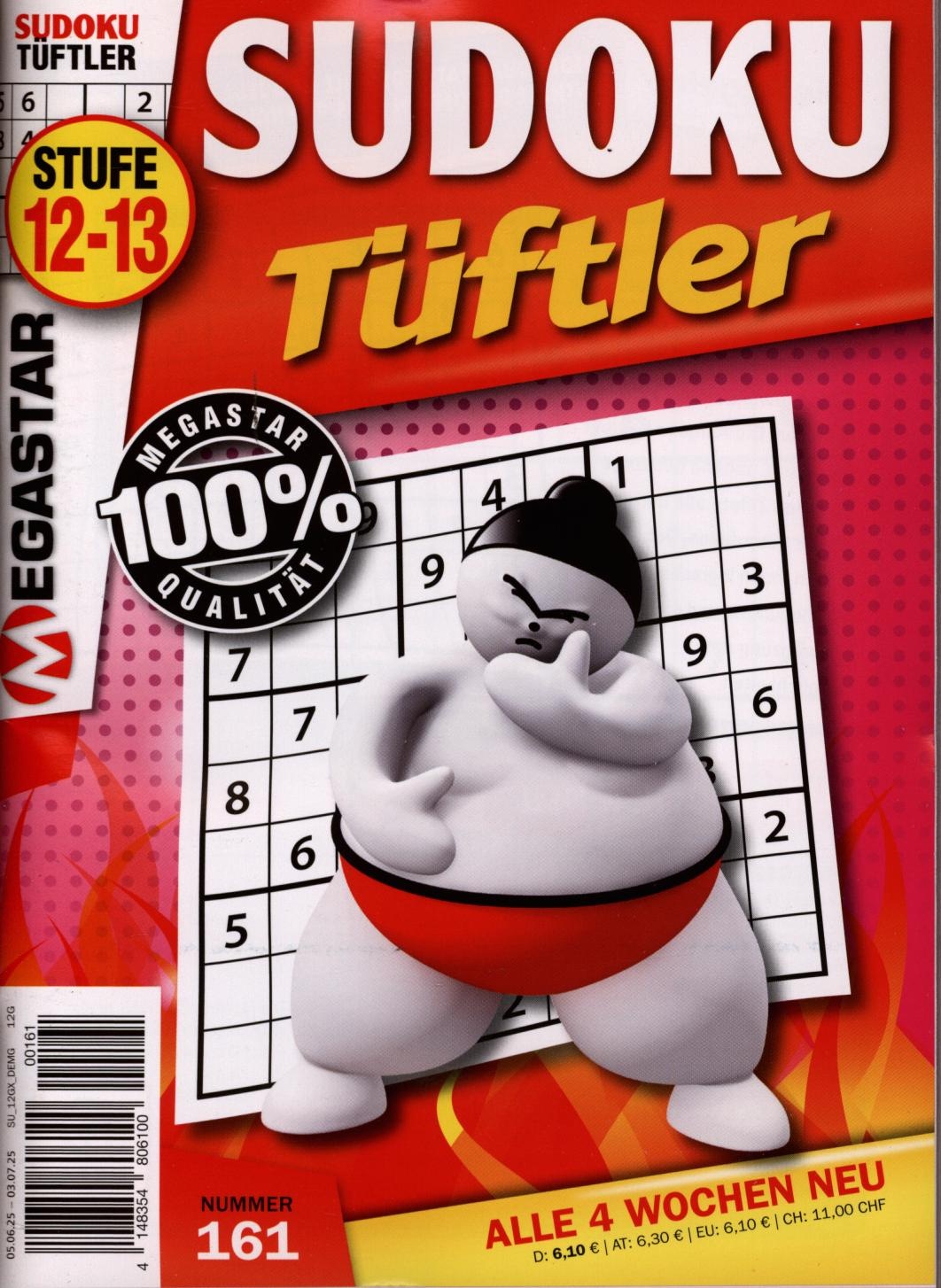 Sudoku Tüftler 161/2025