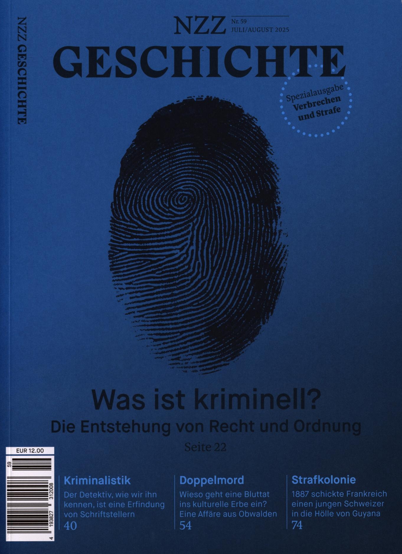 NZZ Geschichte 59/2025