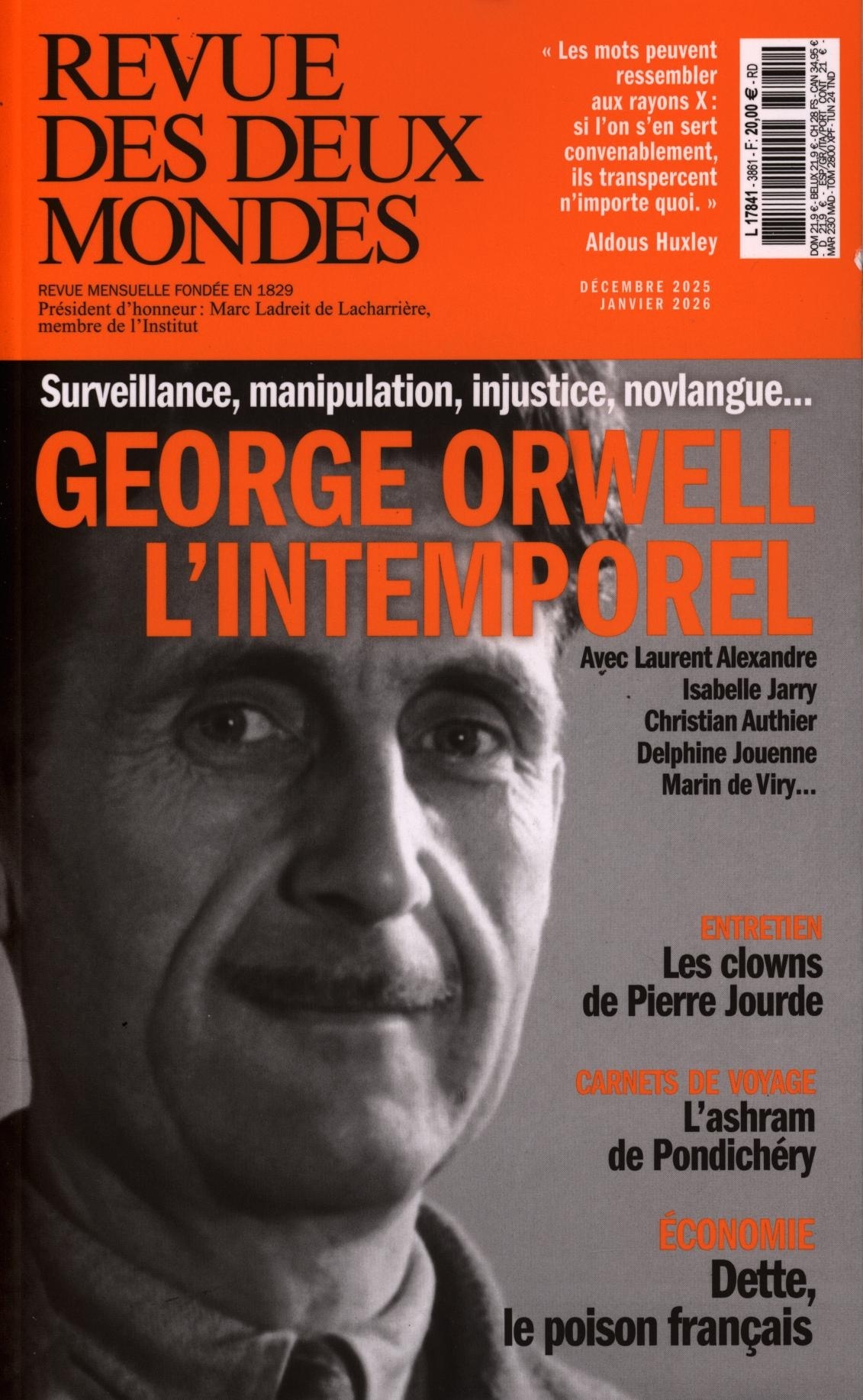 REVUE DES DEUX MONDES 3861/2025