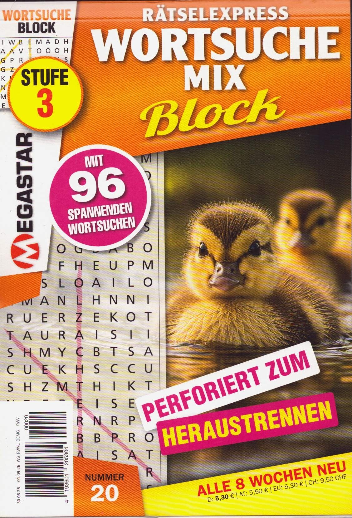 Wortsuche Mix Block 20/2026