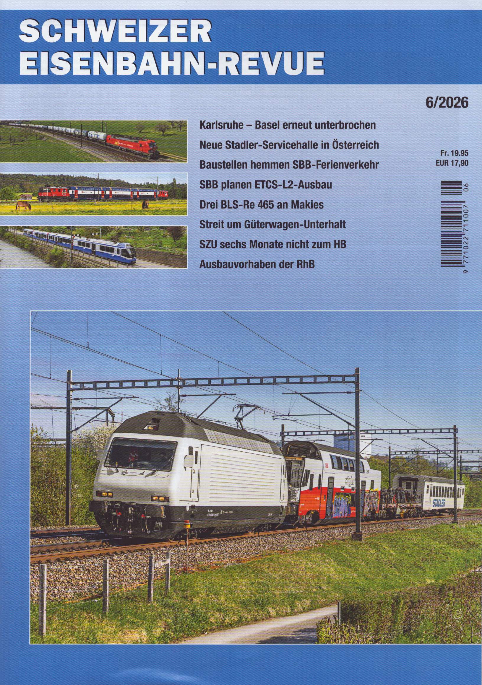 Schweizer Eisenbahn-Revue 6/2026